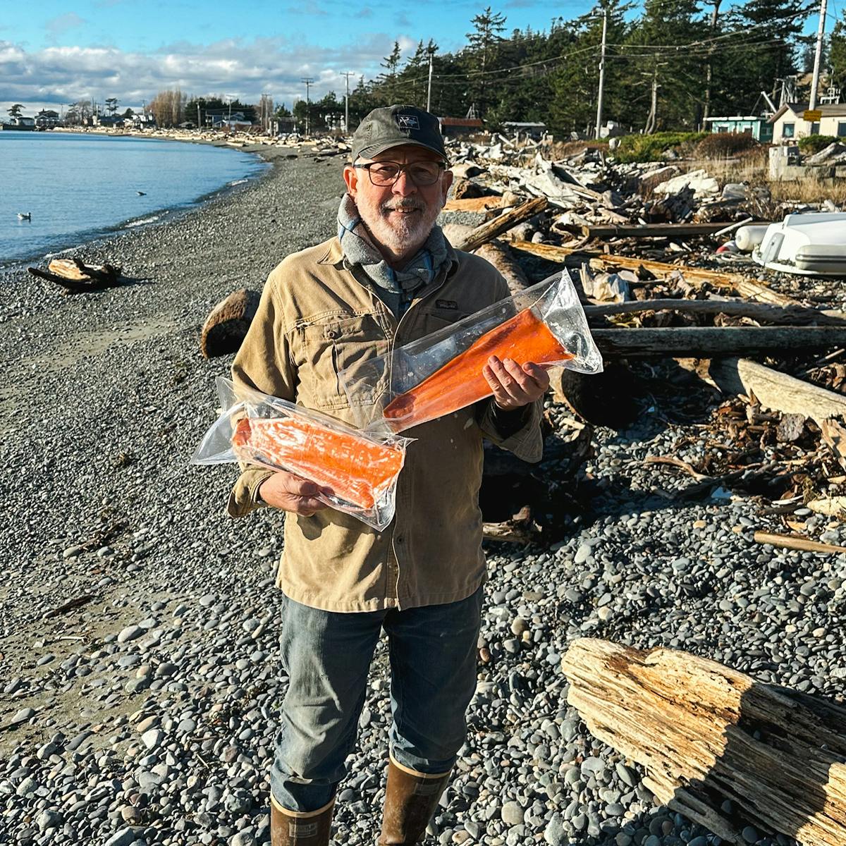 Whole Side Boneless Sockeye Salmon - 2 Pack by Pike Place Chowder - Alternate image 1