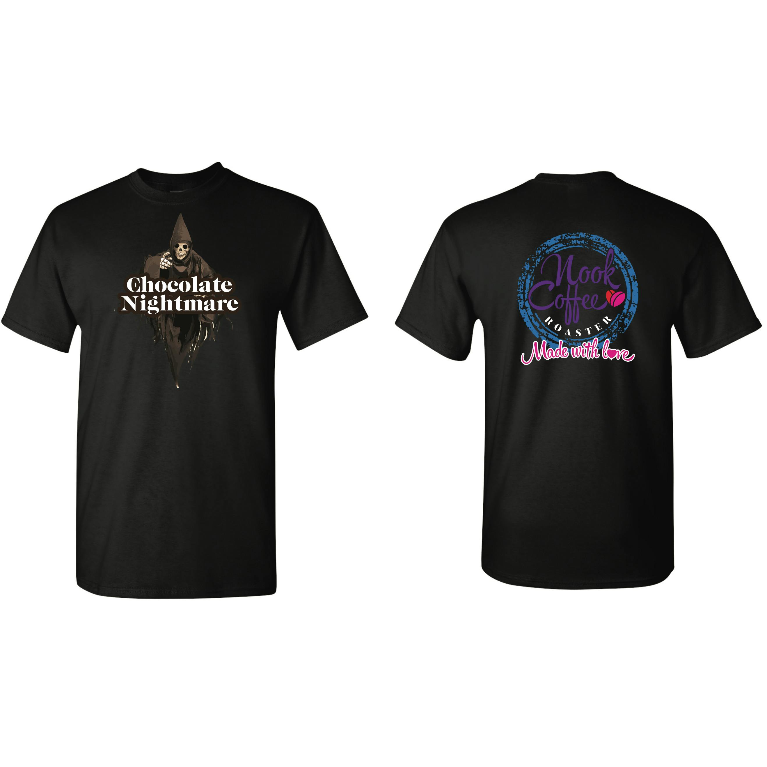 Chocolate Nightmare T-Shirt by The Bagel Nook