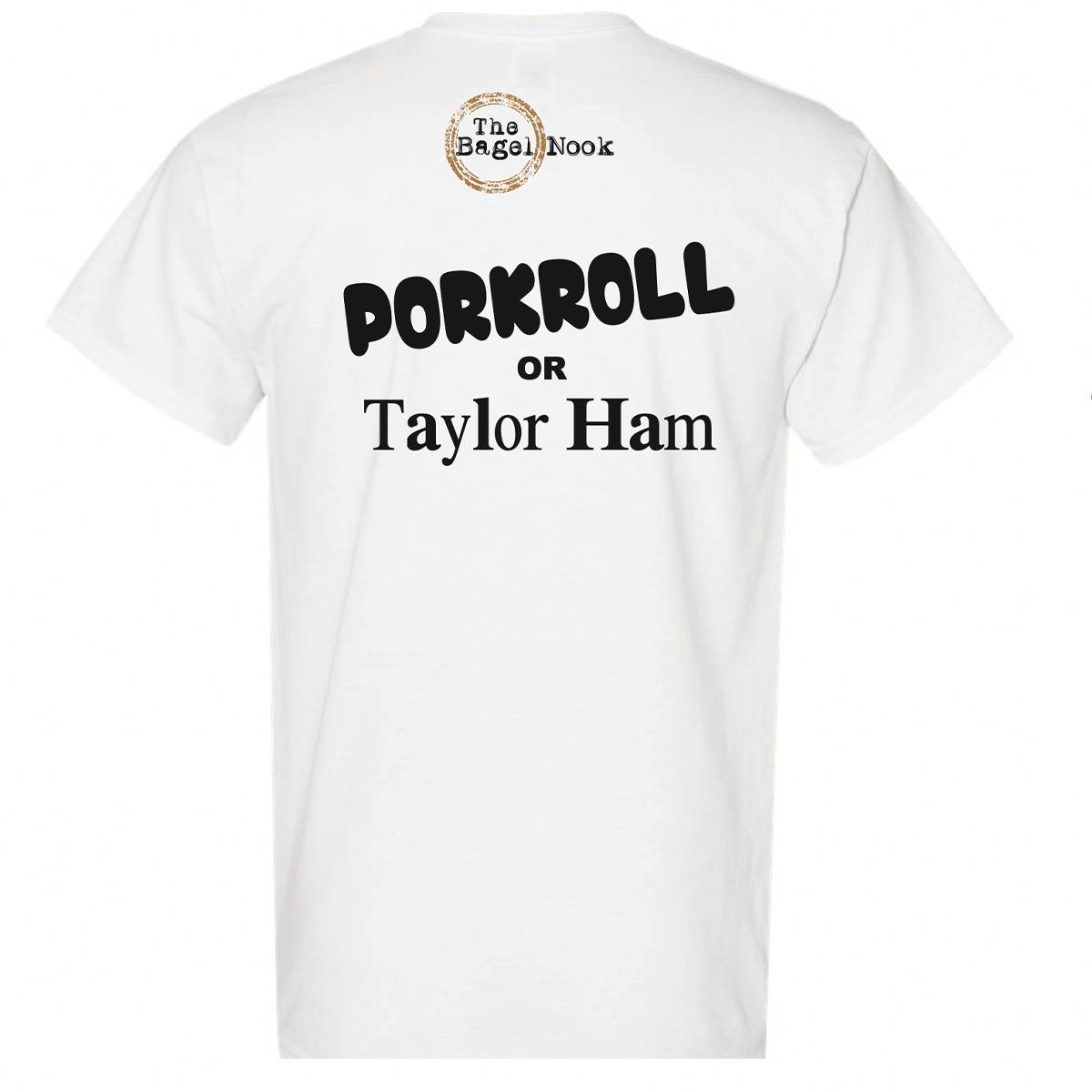 Porkroll Egg & Cheese T-Shirt by The Bagel Nook - Alternate image 1