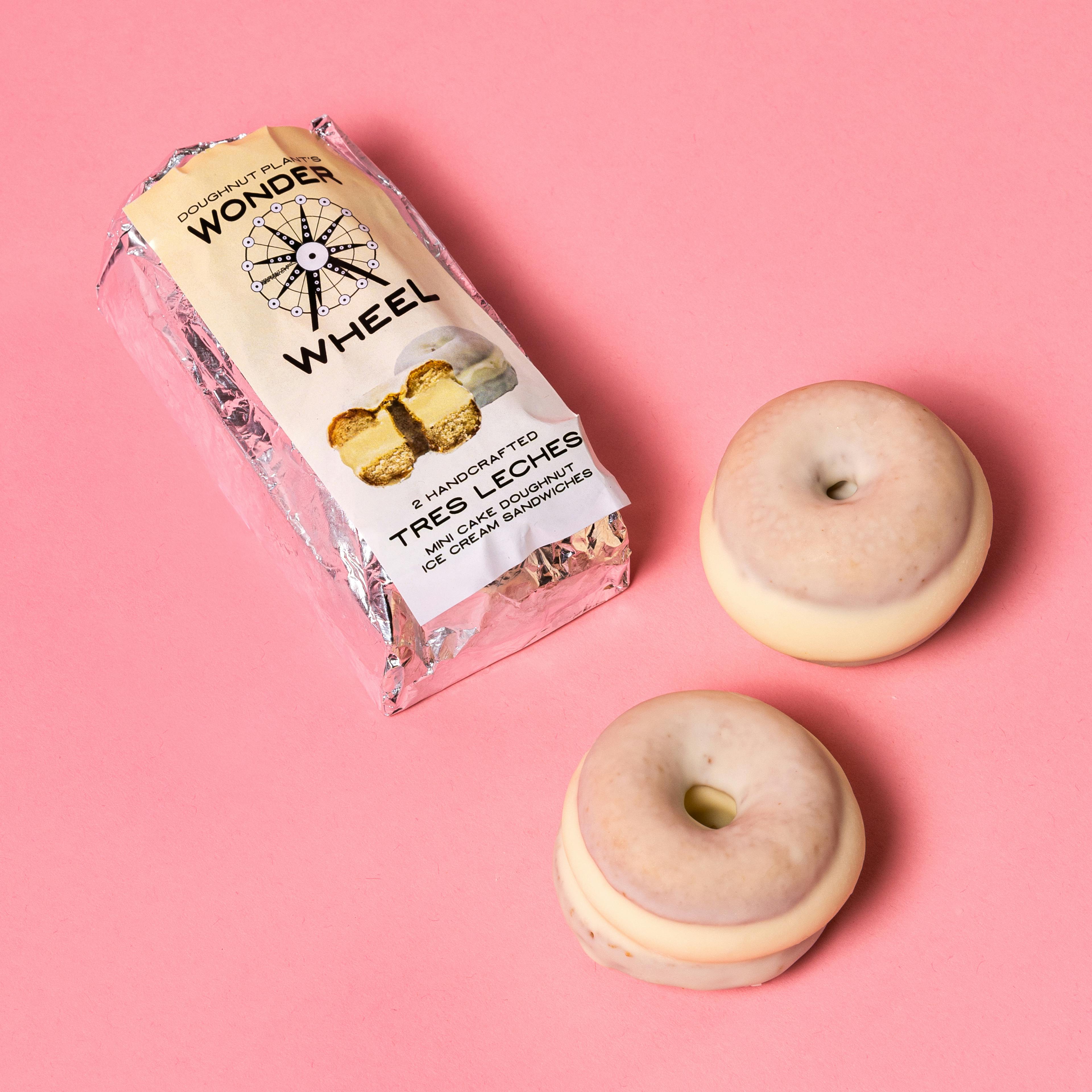 Mini "Wonder Wheel" Cake Doughnut Ice Cream Sandwiches - Choose Your Own 12 Pack by Doughnut Plant - Alternate image 5