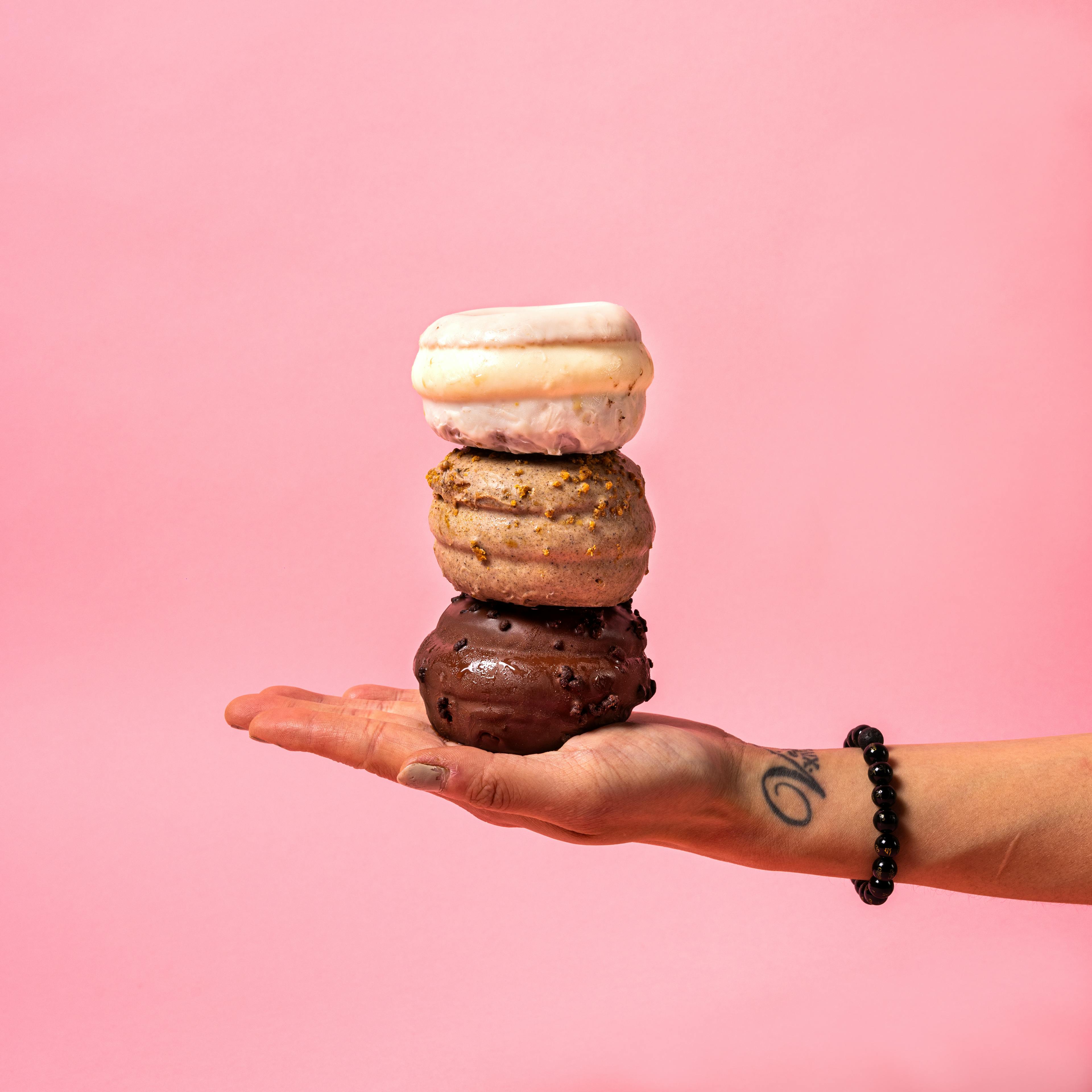 "Wonder Wheel" Cake Doughnut Ice Cream Sandwich Sampler - 6 Pack by Doughnut Plant - Alternate image 2