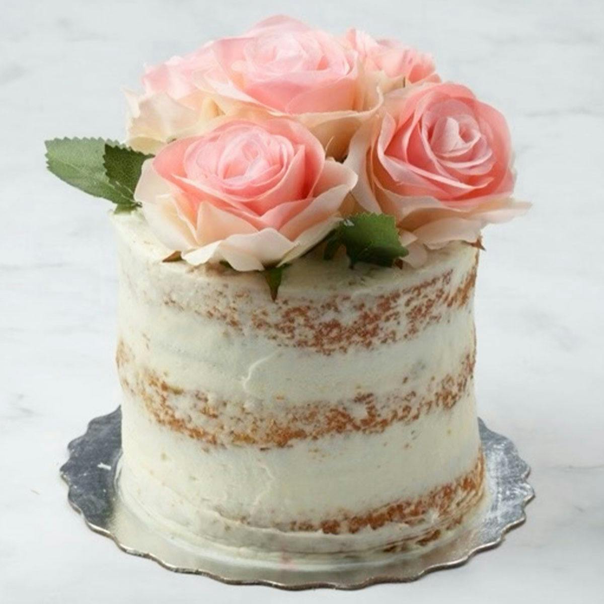 Pink Naked Rose Cake by Misha's Cupcakes - Alternate image 2