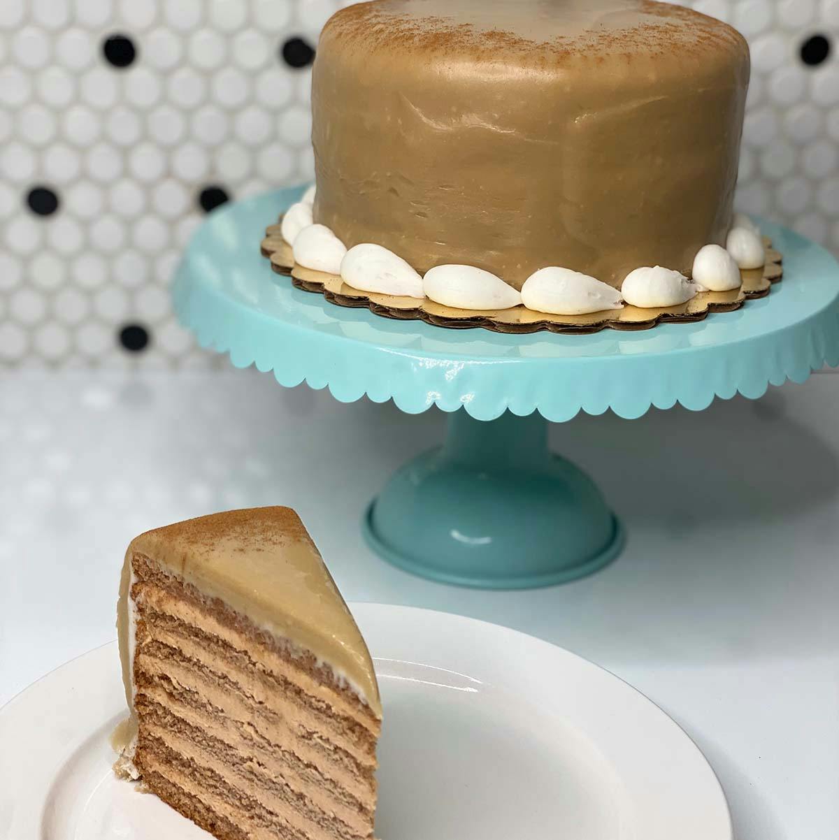 Sweet Potato Spiced Latte Doberge Cake by Debbie Does Doberge - Alternate image 1