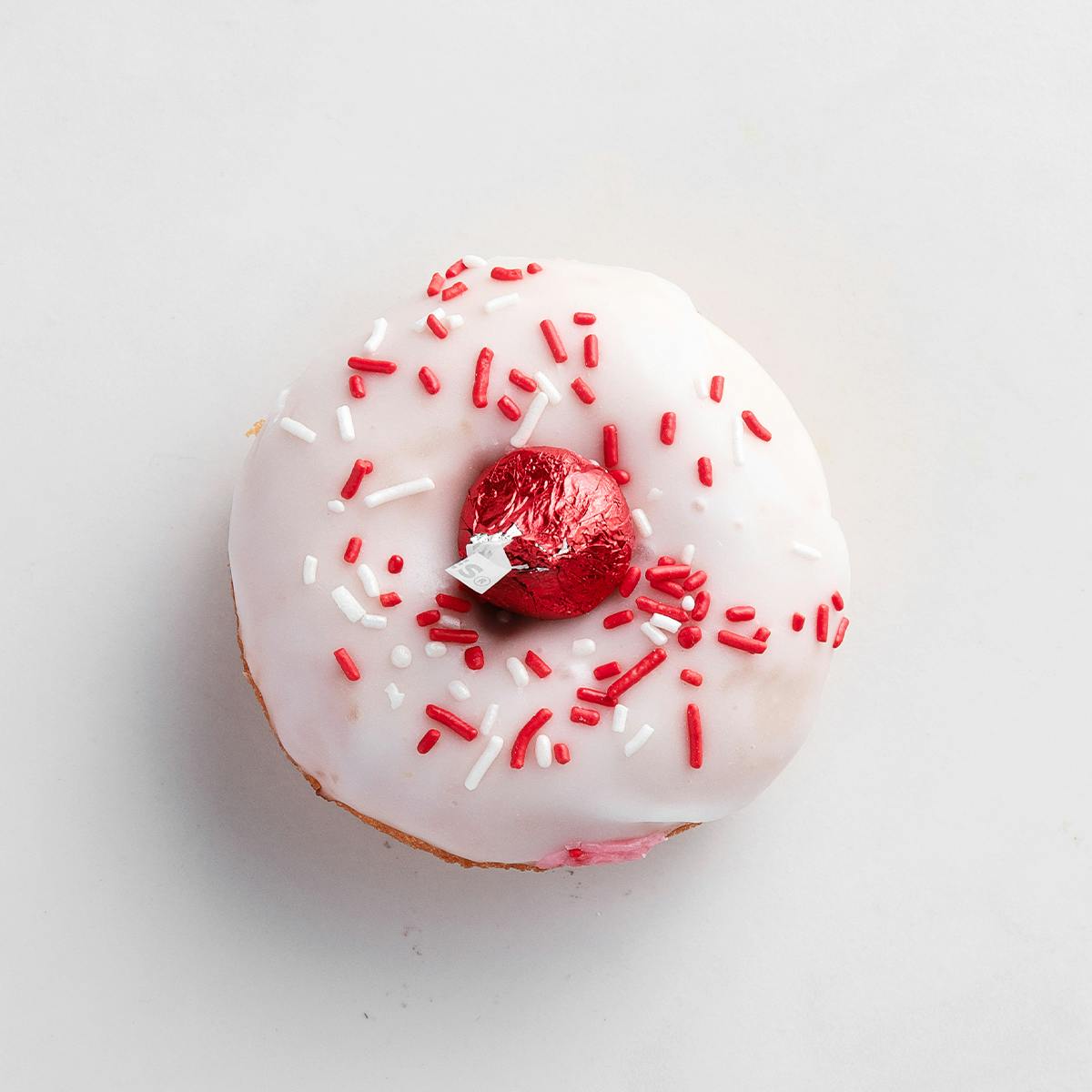 Vanilla & Chocolate Valentine Cake Donuts by Primo's Donuts - Alternate image 3