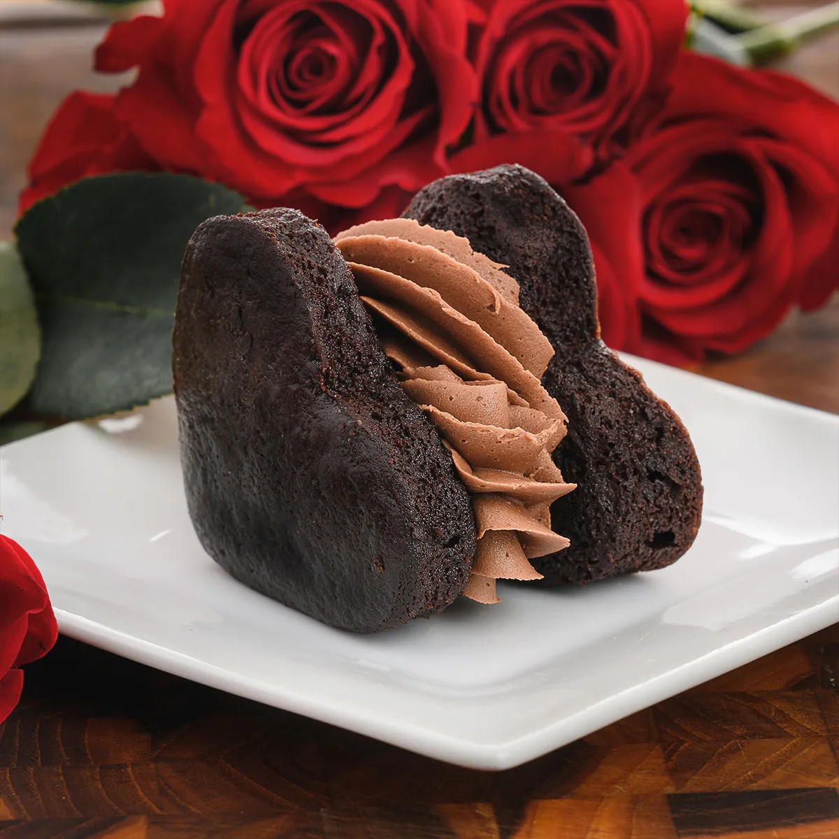 Gluten-Free & Vegan Valentine's Day Double Chocolate Whoopie Pie - 12 Pack by Ocean House Bakery - Alternate image 2