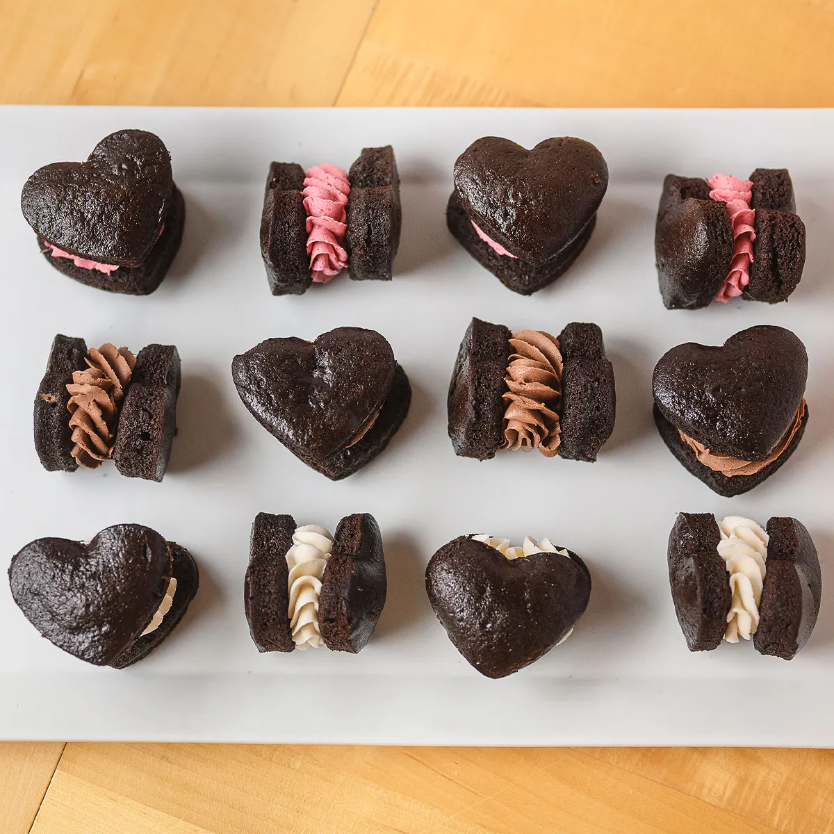 Gluten-Free & Vegan Mother's Day Whoopie Pie Sampler - 12 Pack by Ocean House Bakery