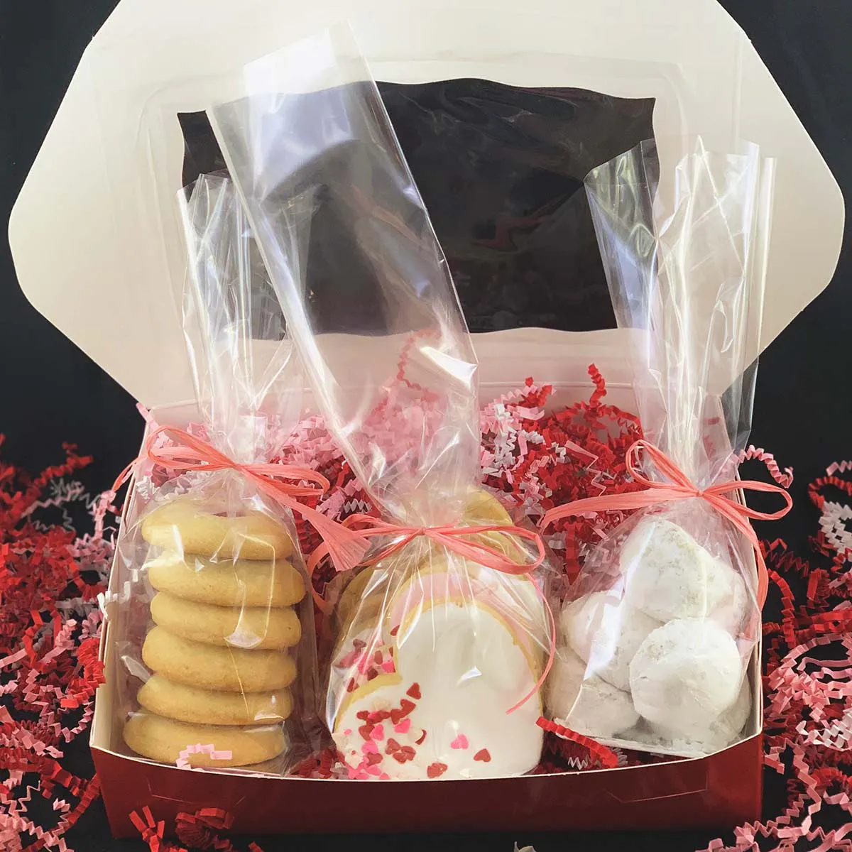 Valentine's Day Cookie Box by Bread and Roses Bakery - Alternate image 2