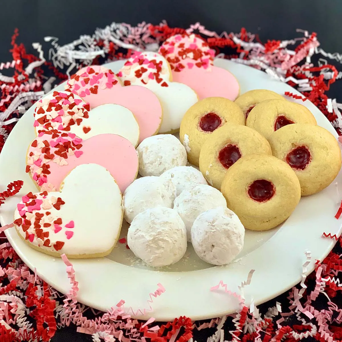 Valentine's Day Cookie Box by Bread and Roses Bakery