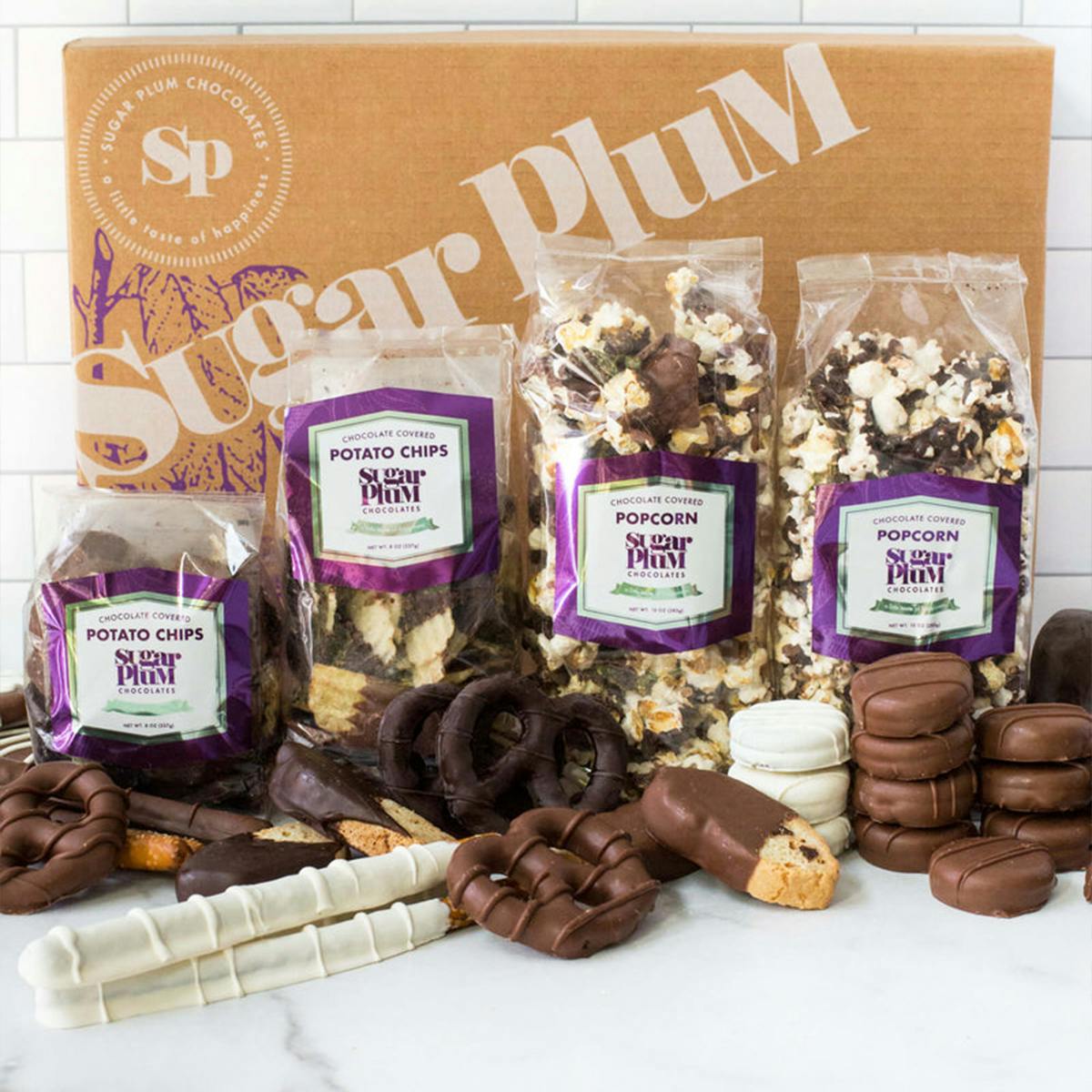 Double Decadence Snack Box by Sugar Plum - Alternate image 2