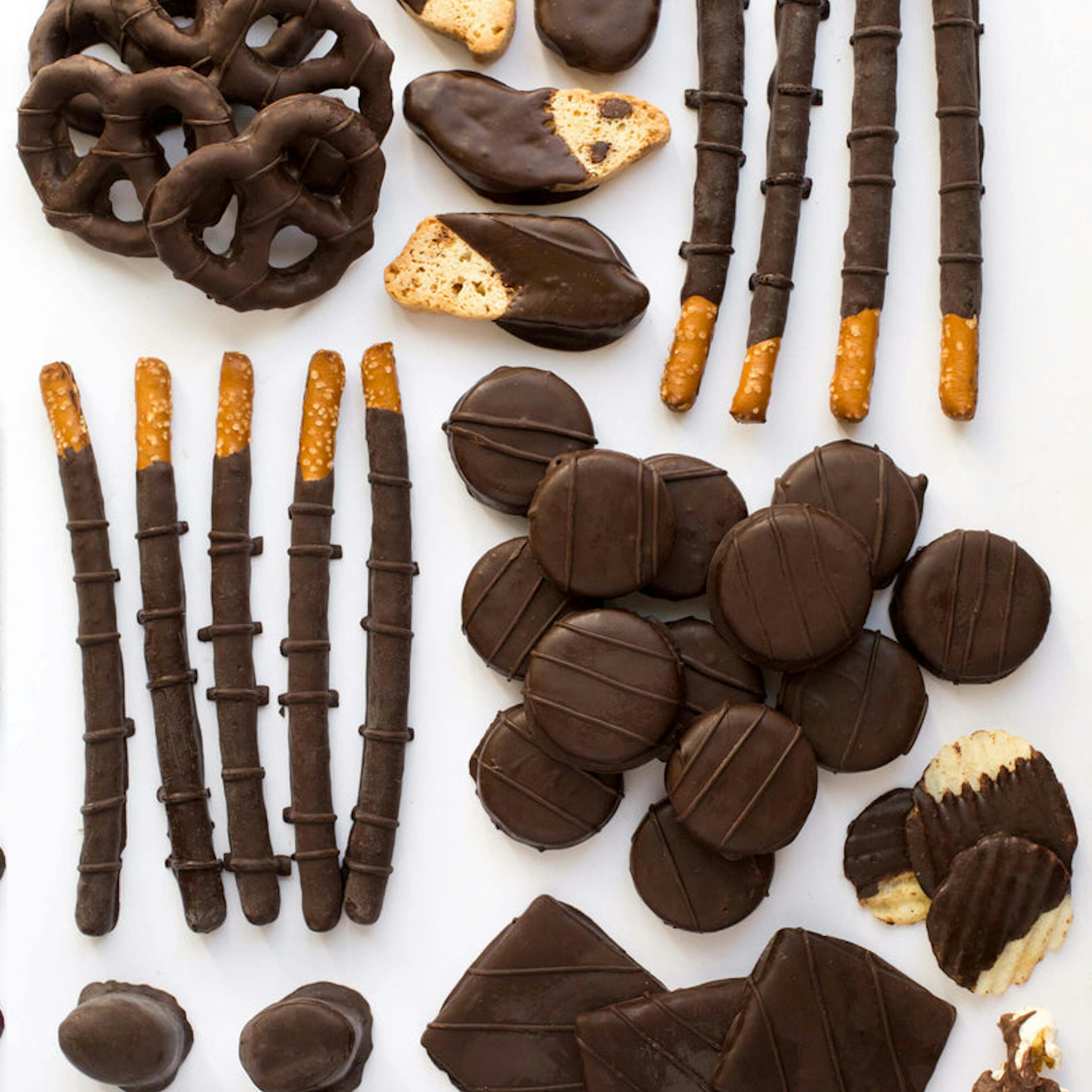 Double Decadence Dark Chocolate Remix Snack Box by Sugar Plum - Alternate image 2