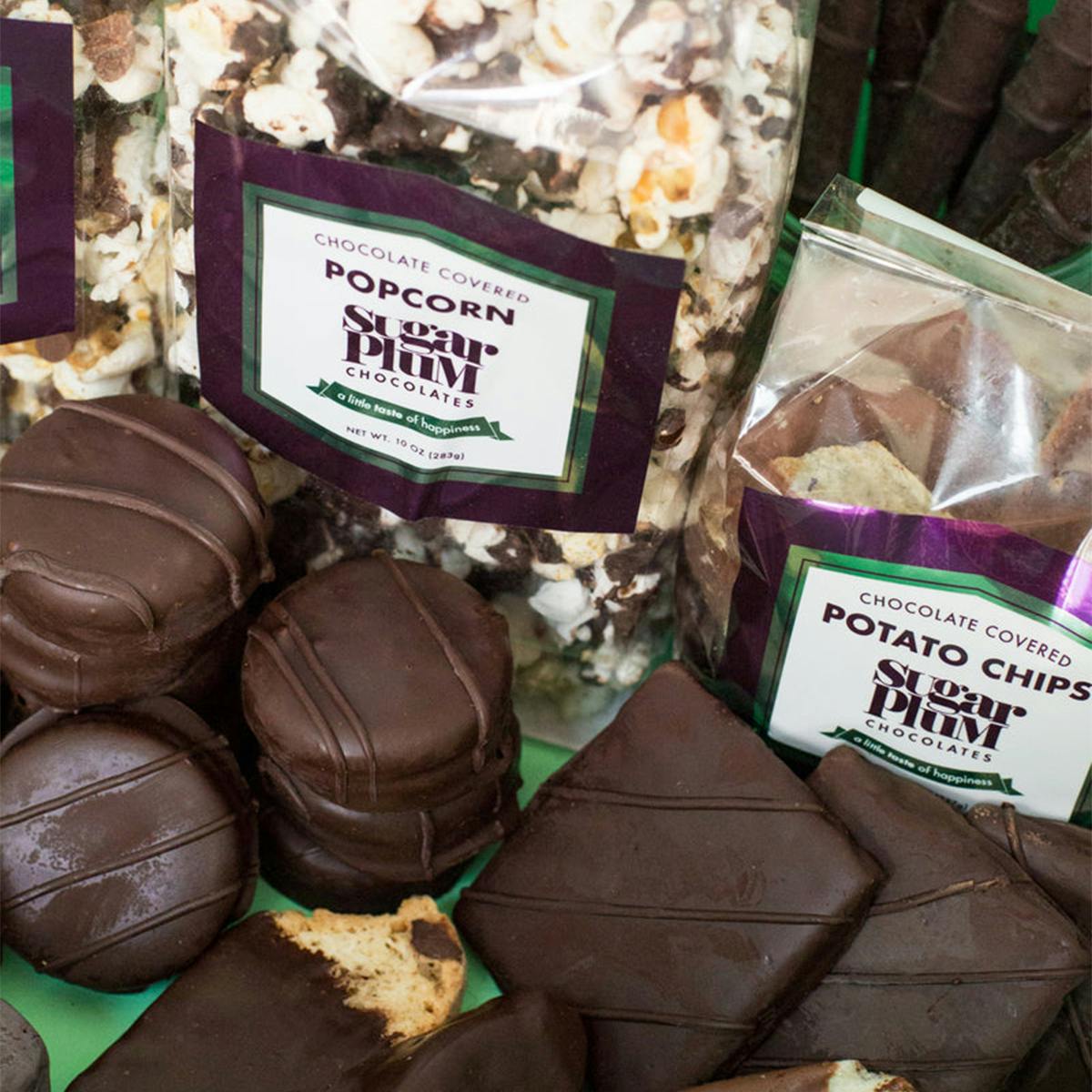 Double Decadence Dark Chocolate Remix Snack Box by Sugar Plum - Alternate image 3