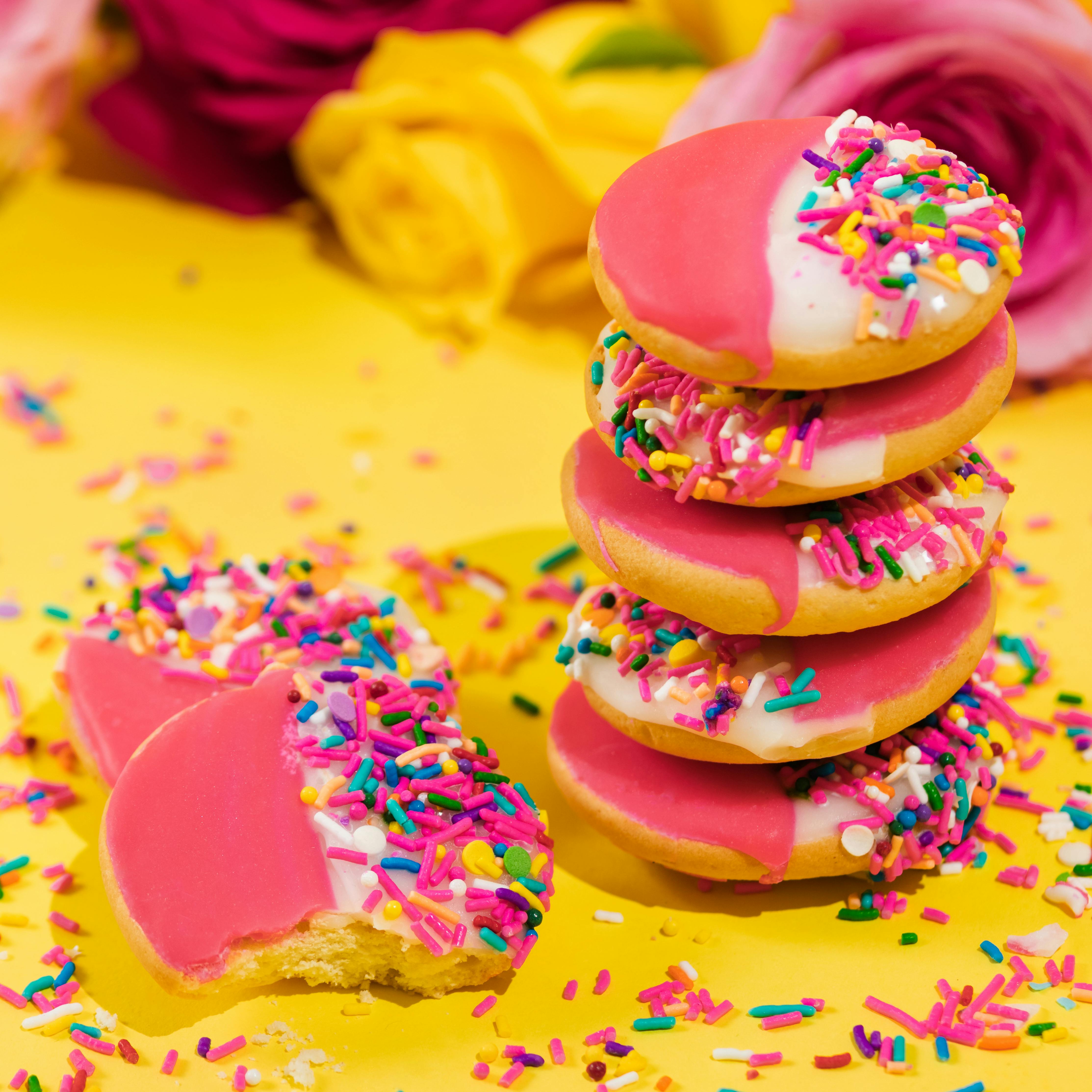 Birthday Cake Babka + Mini Pink & White Cookie Combo by Jake Cohen - Alternate image 2