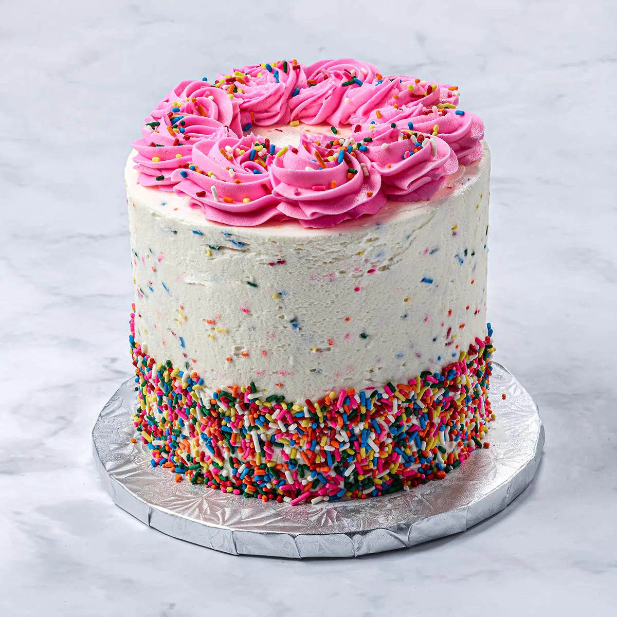 Confetti Birthday Cake by Misha