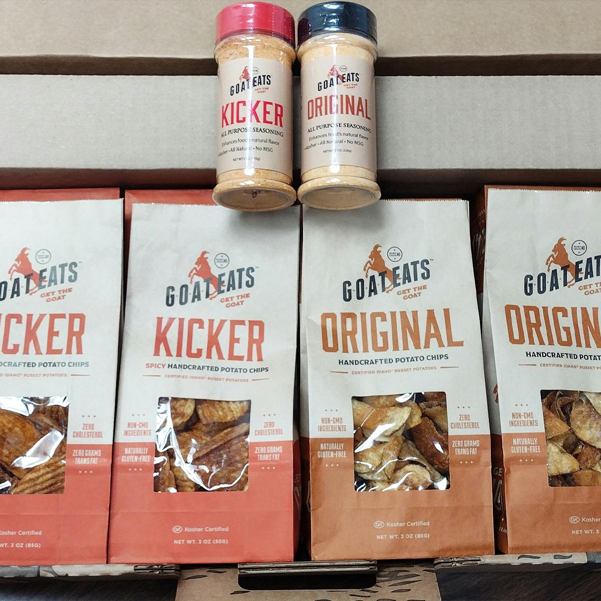 Chips & Seasonings Suitcase Sampler by The G.O.A.T. Brand - Alternate image 1