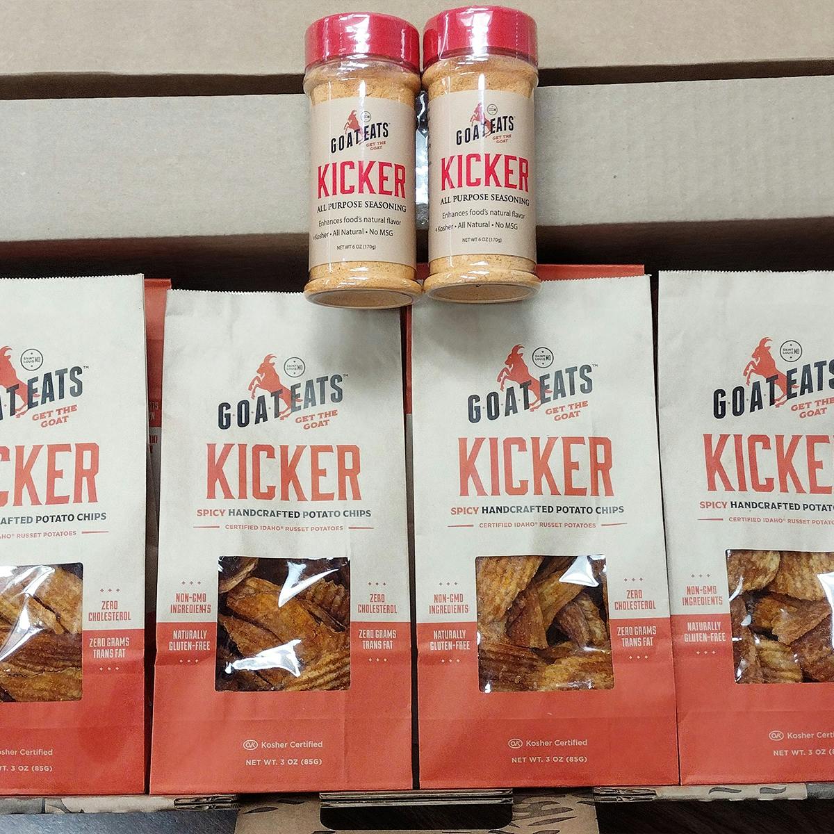 Kicker Chips & Seasonings Suitcase Sampler by The G.O.A.T. Brand - Alternate image 1