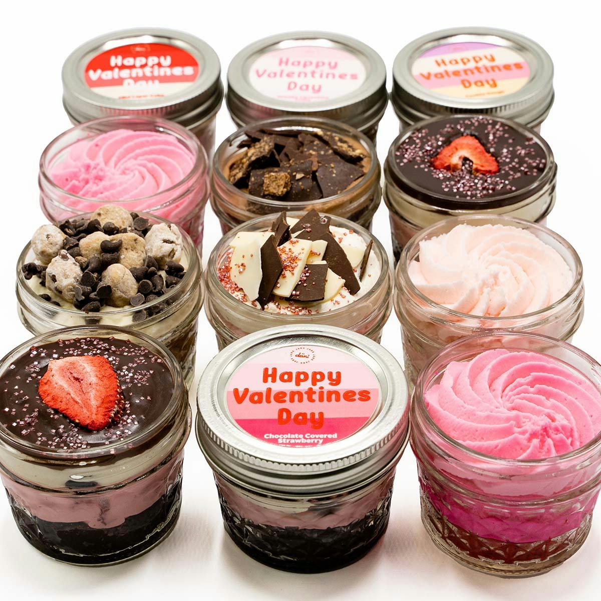 Valentine's Day Candle Gift Box (2 Candles + Matchbox)