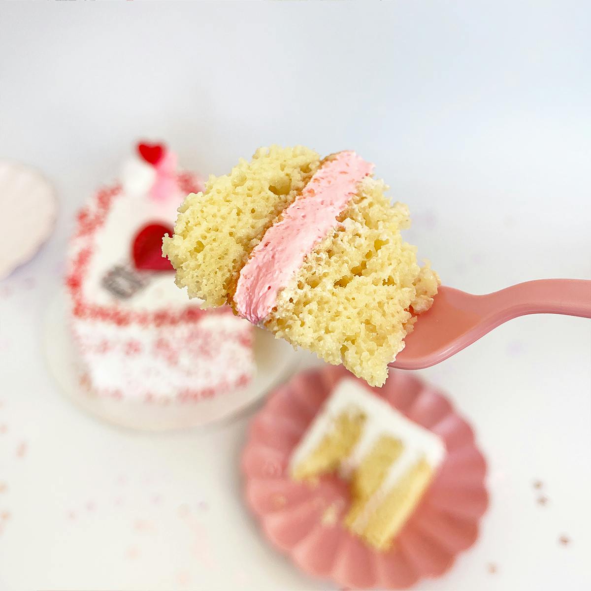 Heart Tres Leches Cake by El Bolillo Bakery - Alternate image 3