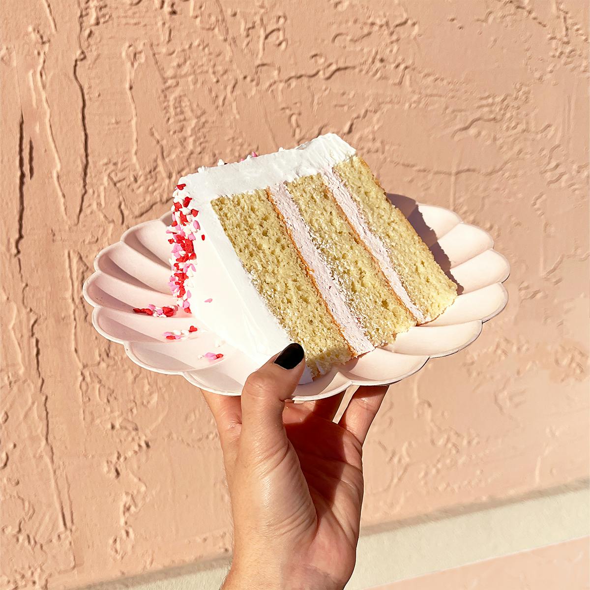 Heart Tres Leches Cake by El Bolillo Bakery - Alternate image 1