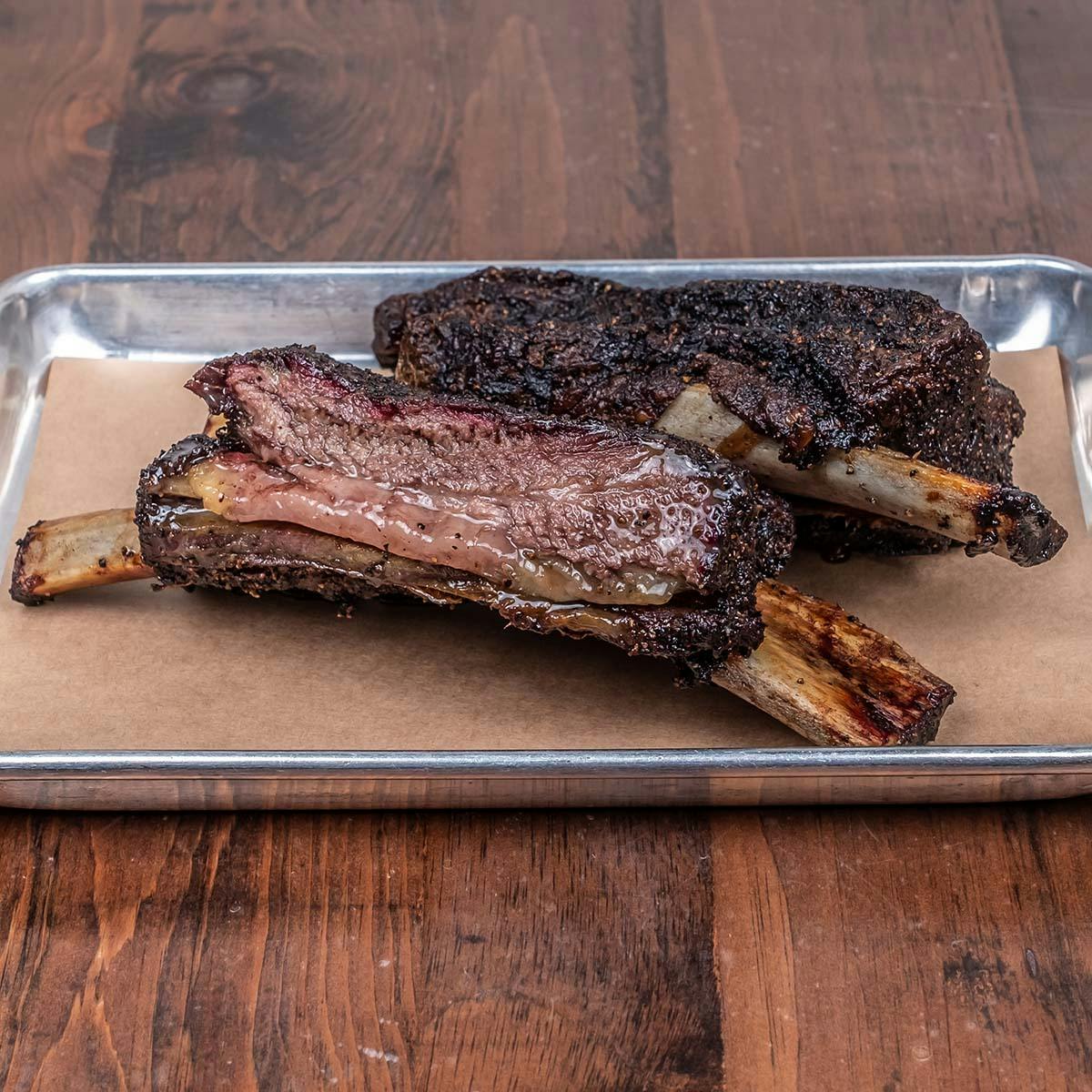 Smoked Beef Ribs - 3-3.5 lbs. by Heim Barbecue