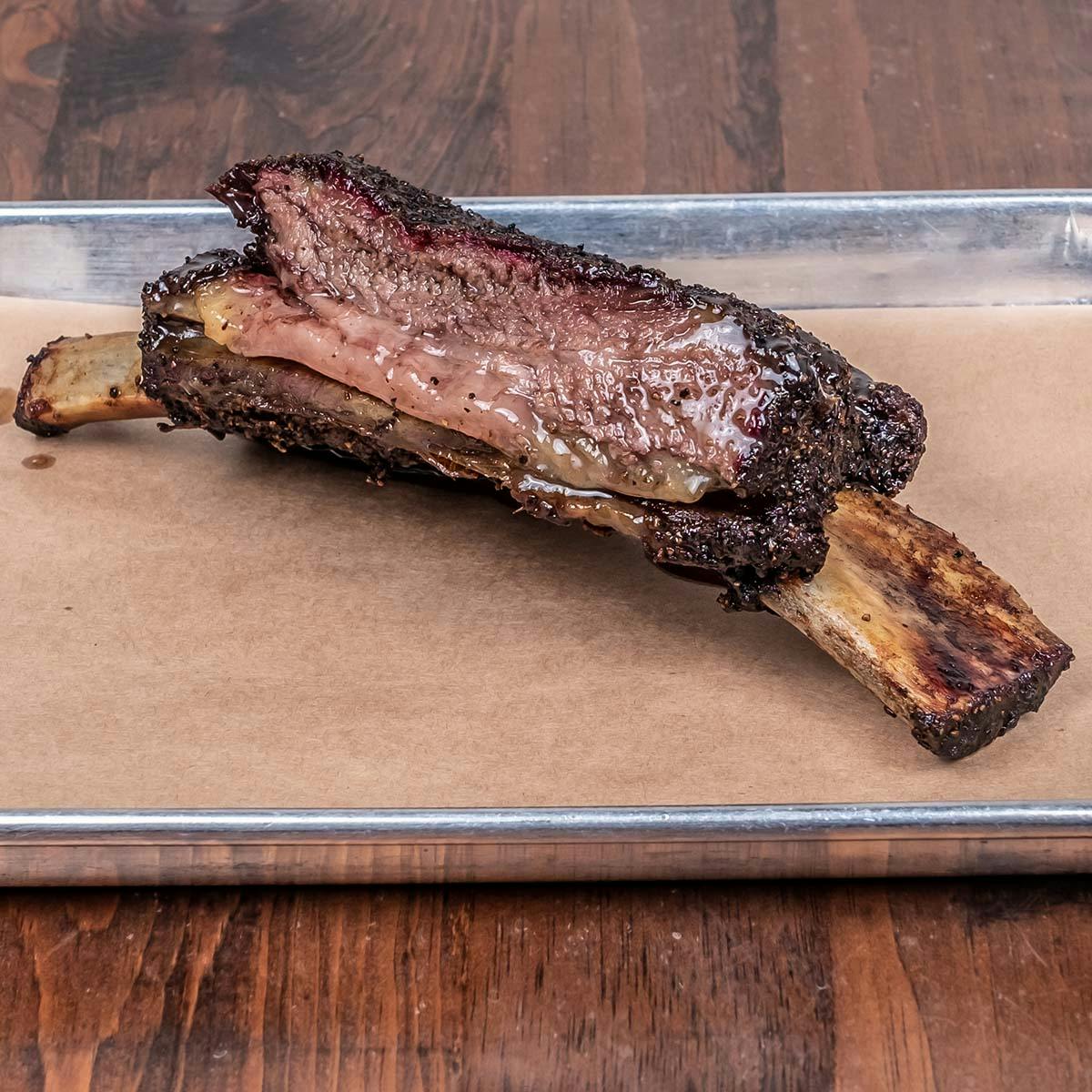 Smoked Beef Ribs - 3-3.5 lbs. by Heim Barbecue - Alternate image 1