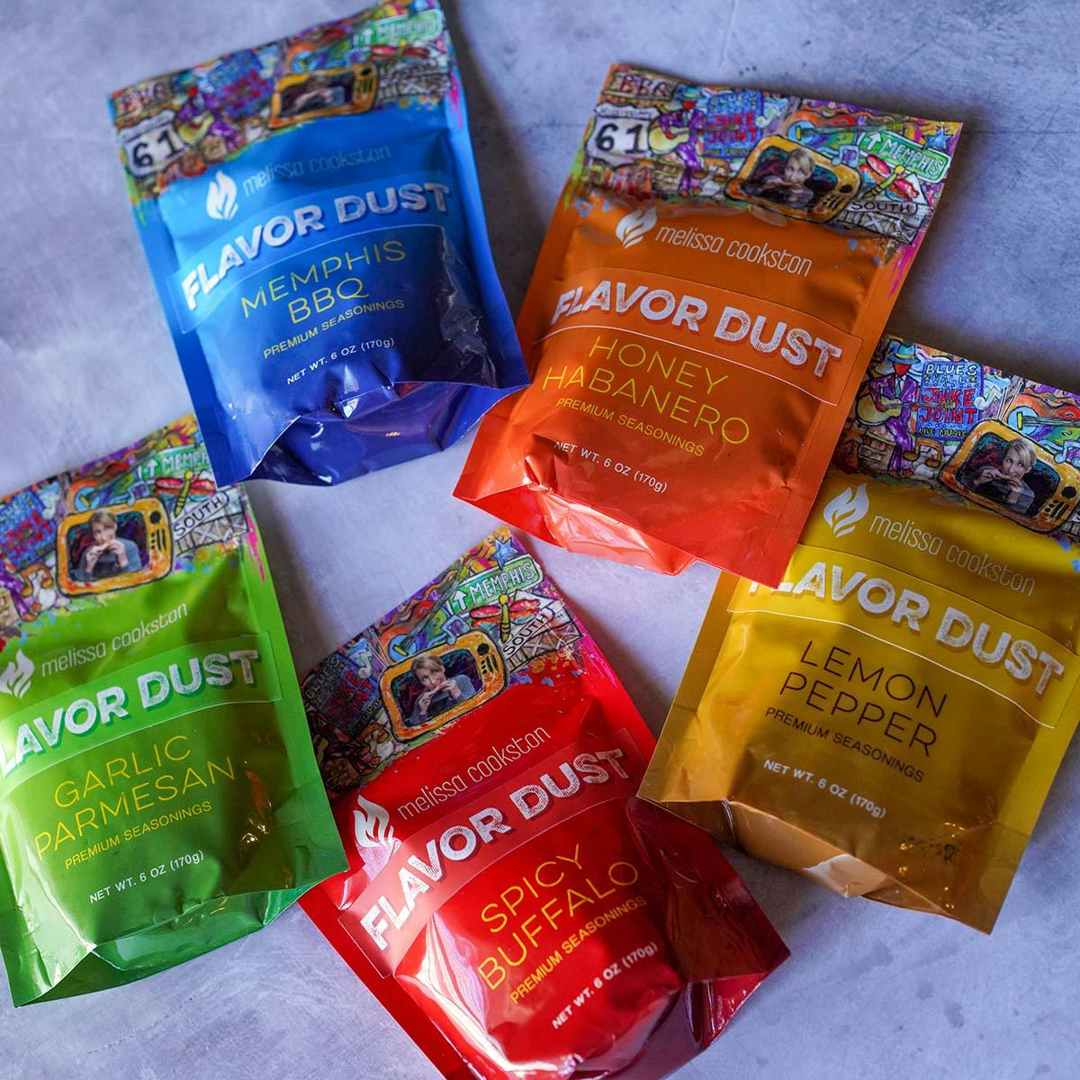 Smoked Wings + Flavor Dust - 40 Pack by Melissa Cookston's Memphis BBQ - Alternate image 2