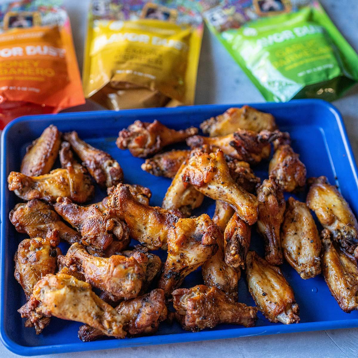 Smoked Wings + Flavor Dust - 40 Pack by Melissa Cookston's Memphis BBQ - Alternate image 1