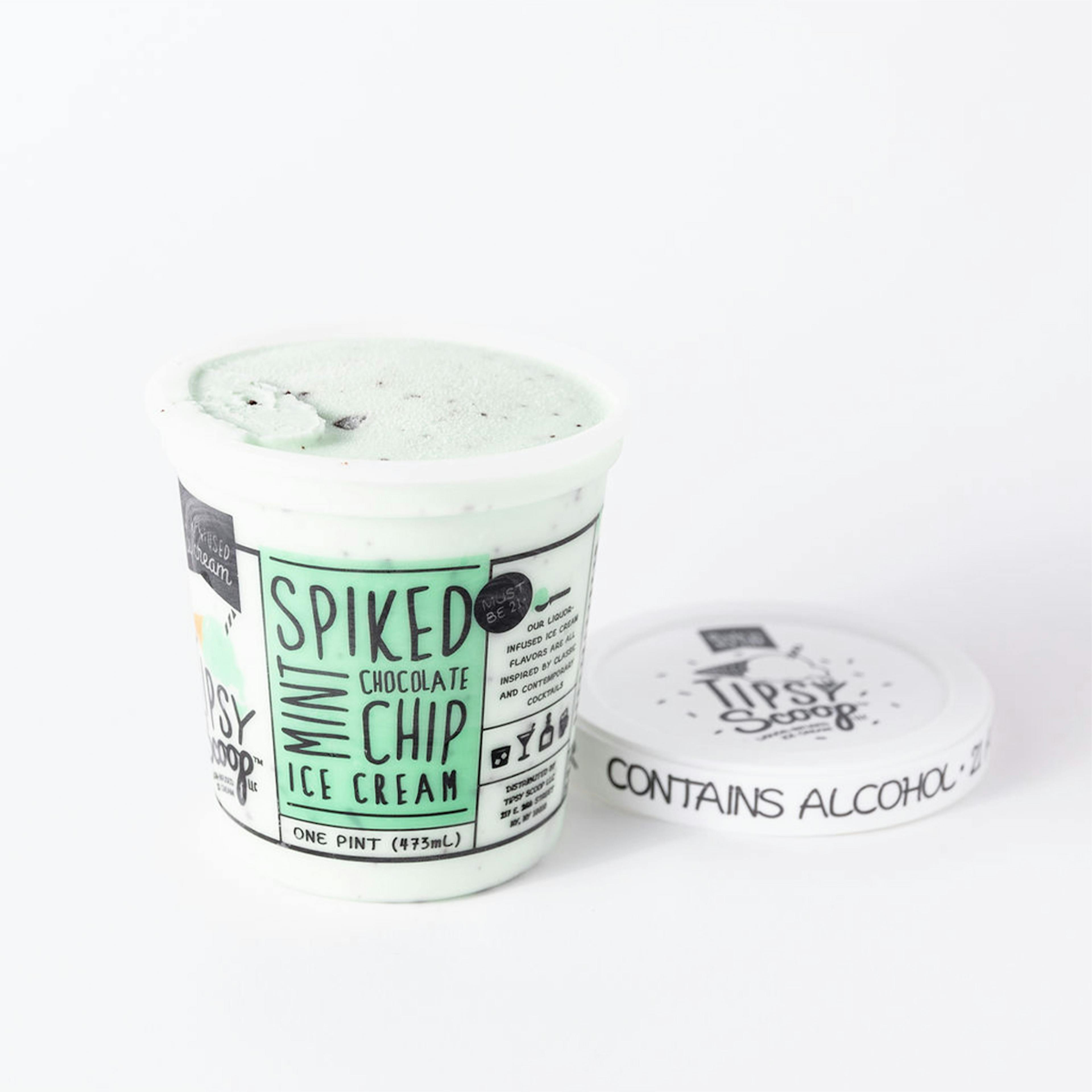 St Patrick's Day Boozy Ice Cream - 4 Pints by Tipsy Scoop Boozy Ice Cream - Alternate image 5