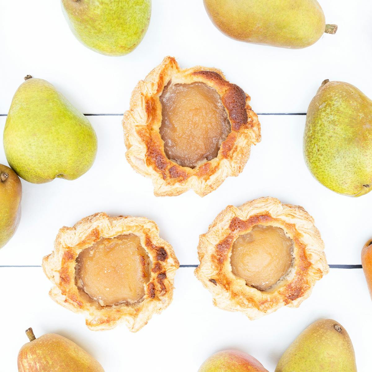 Pear Frangipane Tartlets - 6 Pack by Frog Hollow Farm