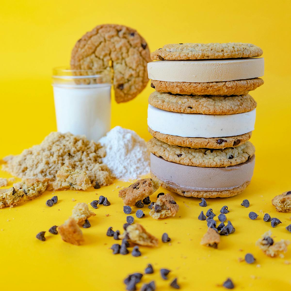 Craft Beer Infused Ice Cream Cookie Sandwiches - Choose Your Own 10 Pack by Scoops On Tap