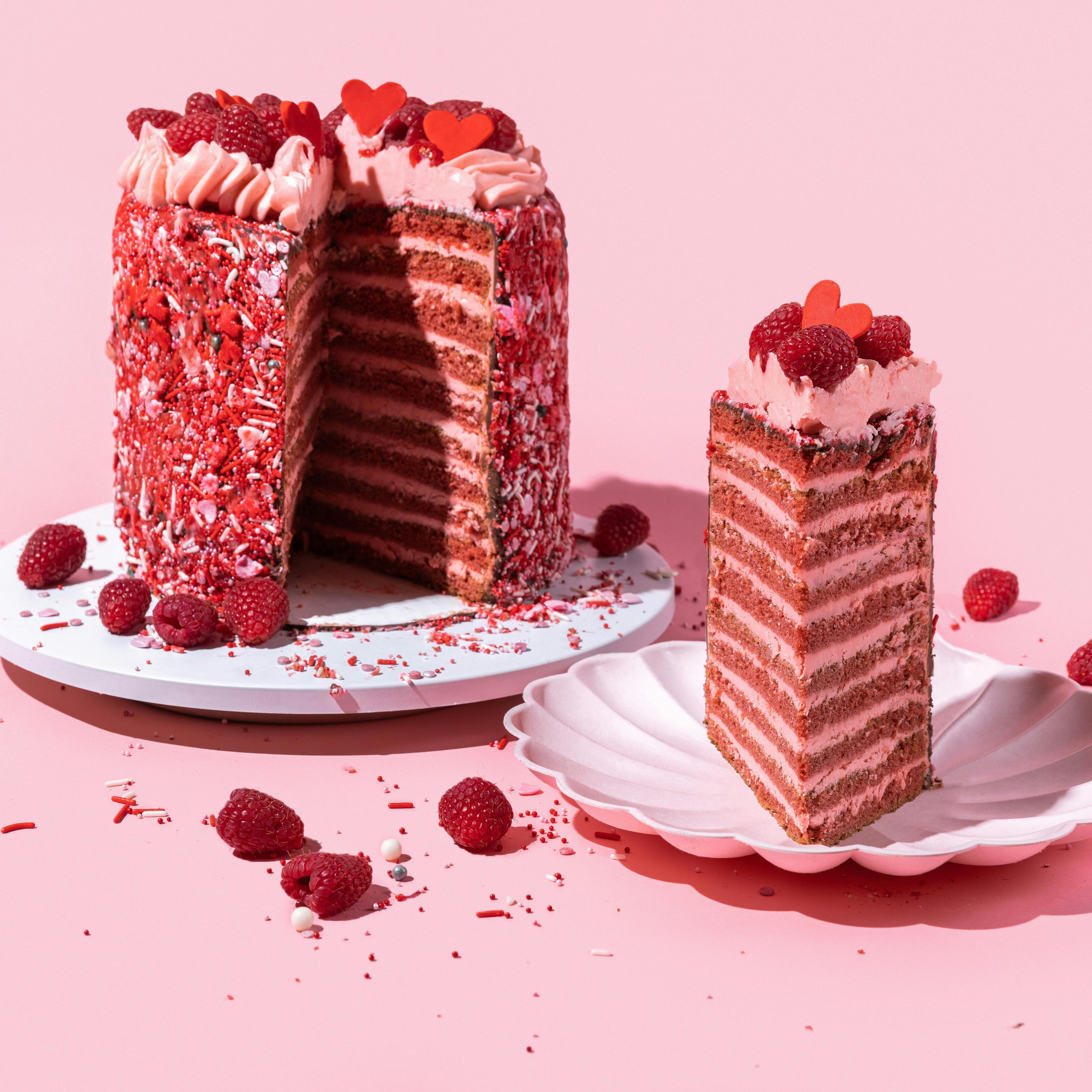 20 Layer Valentine's Day Red Velvet Cake by LAVO - Alternate image 2