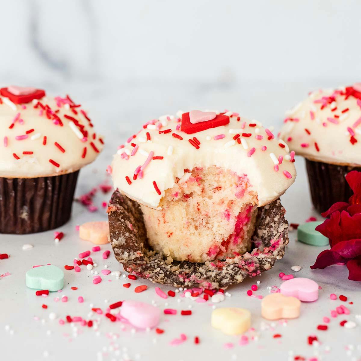 Valentine's Day Confetti Cupcake Dozen by Crave Cupcakes - Alternate image 3