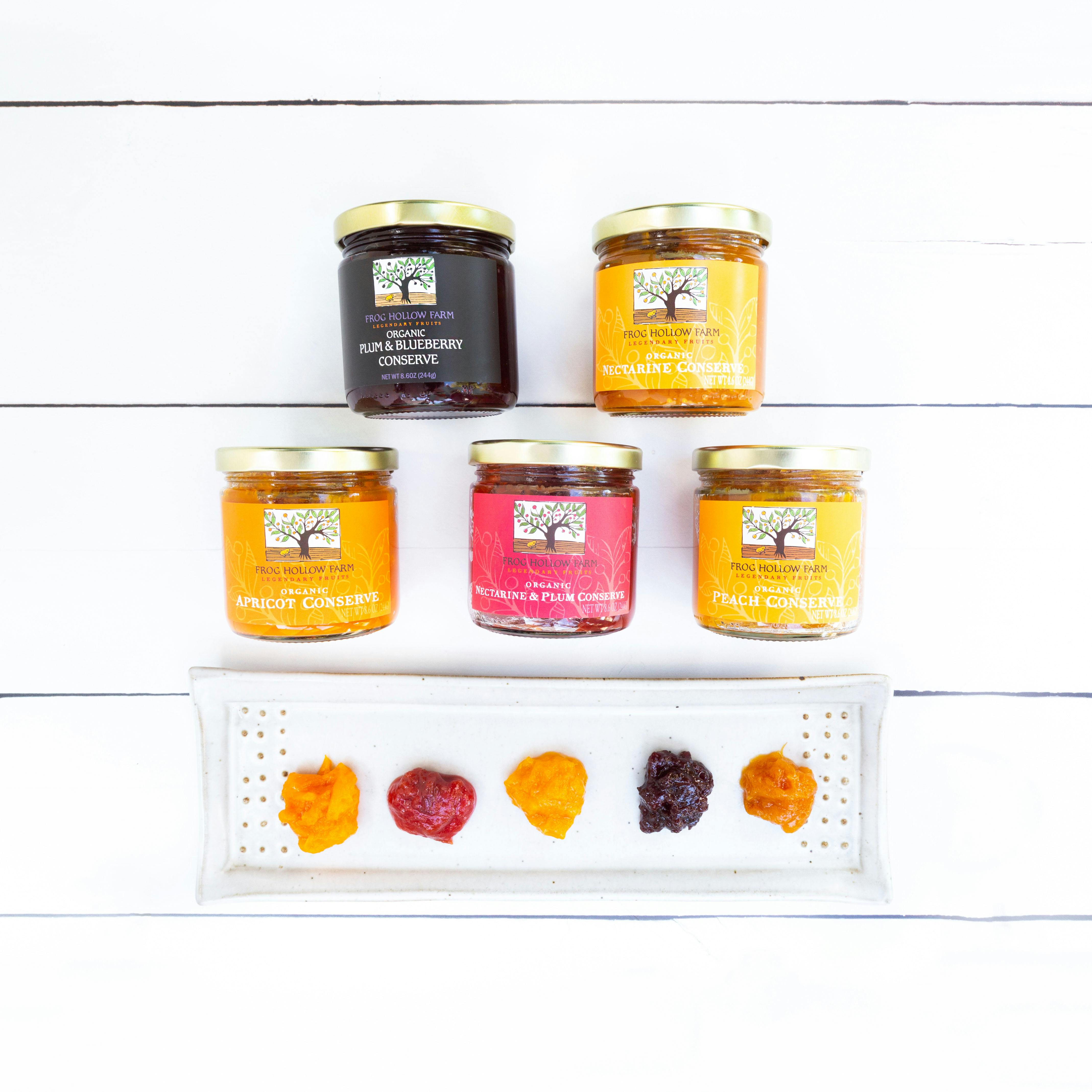 Organic Fruit Conserve Collection - 5 pack by Frog Hollow Farm
