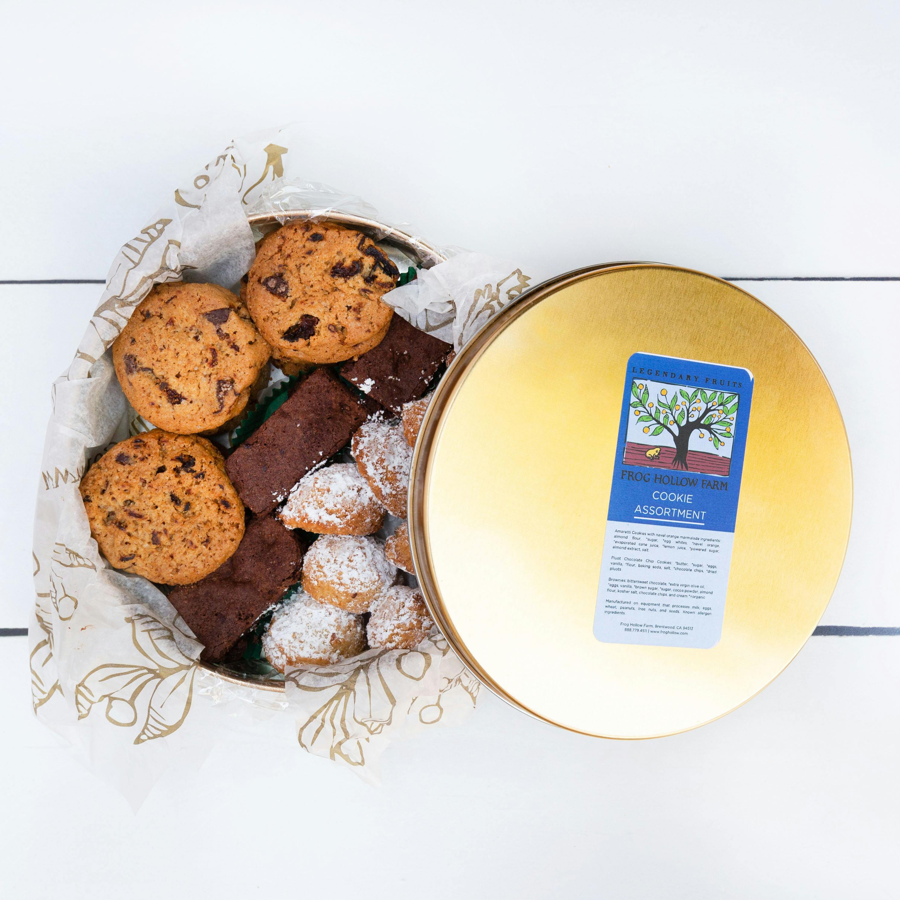 Cookie Assortment Gift Tin by Frog Hollow Farm - Alternate image 1