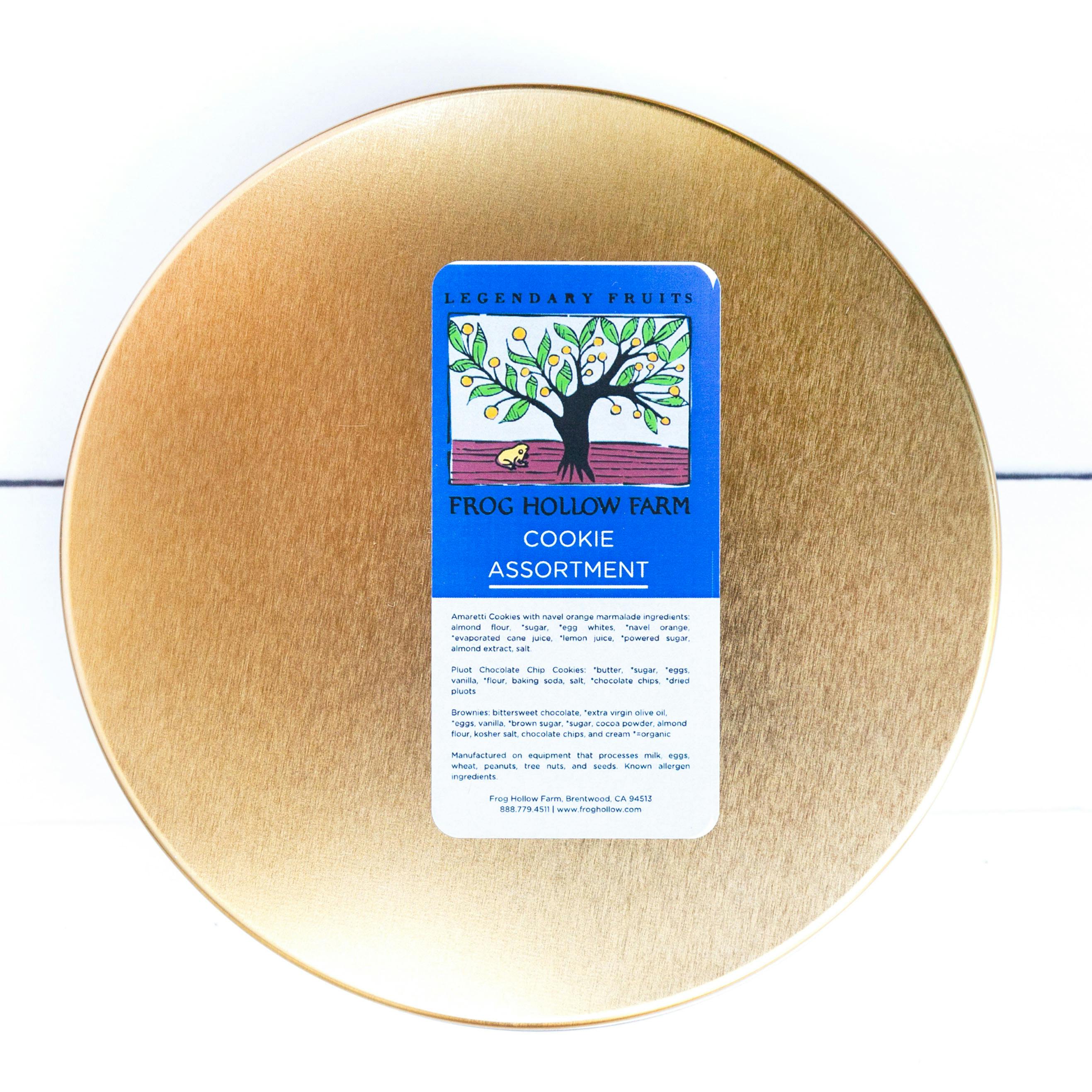 Cookie Assortment Gift Tin by Frog Hollow Farm - Alternate image 2