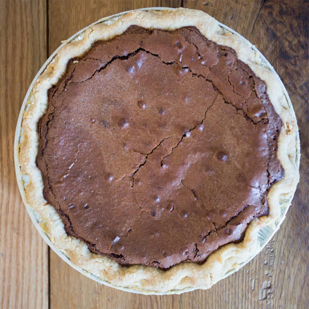 Salty Chocolate Chess Bake-at-Home Pie by Petee's Pie Company