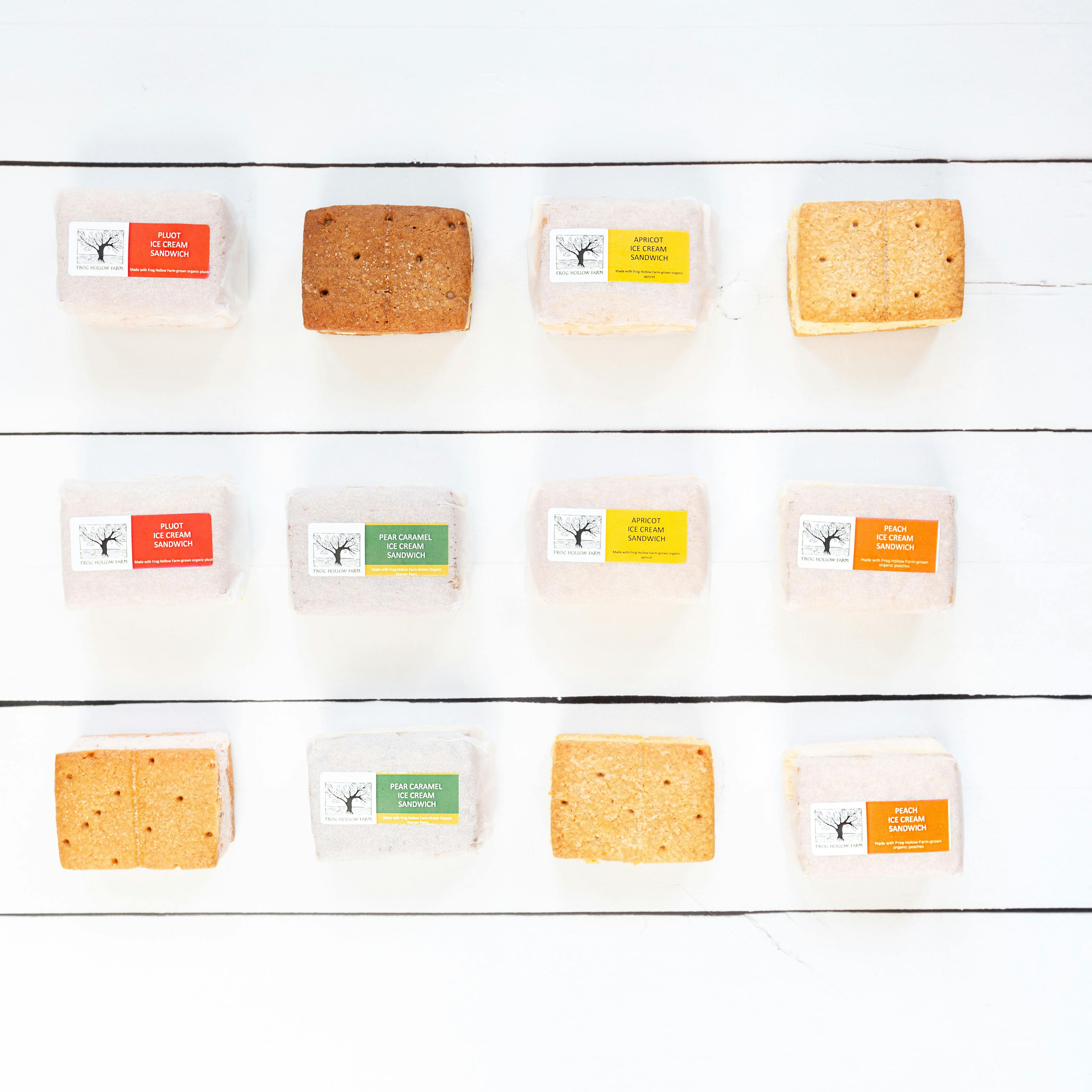 Ice Cream Sandwiches - 12 Pack by Frog Hollow Farm - Alternate image 1