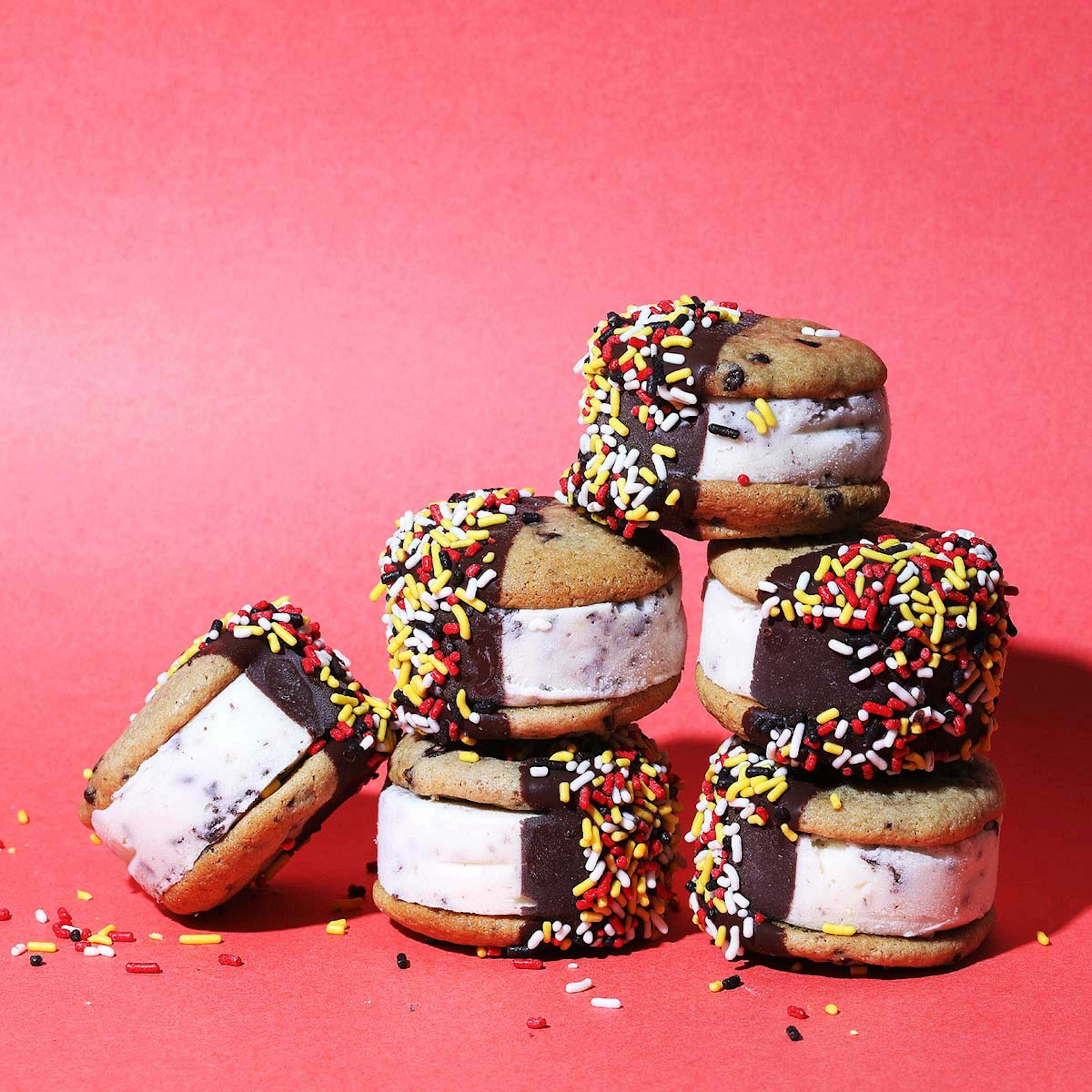 Gluten-Free Spicy "Hot Rod" Ice Cream Sandwiches - 6 Pack by Davey's Ice Cream