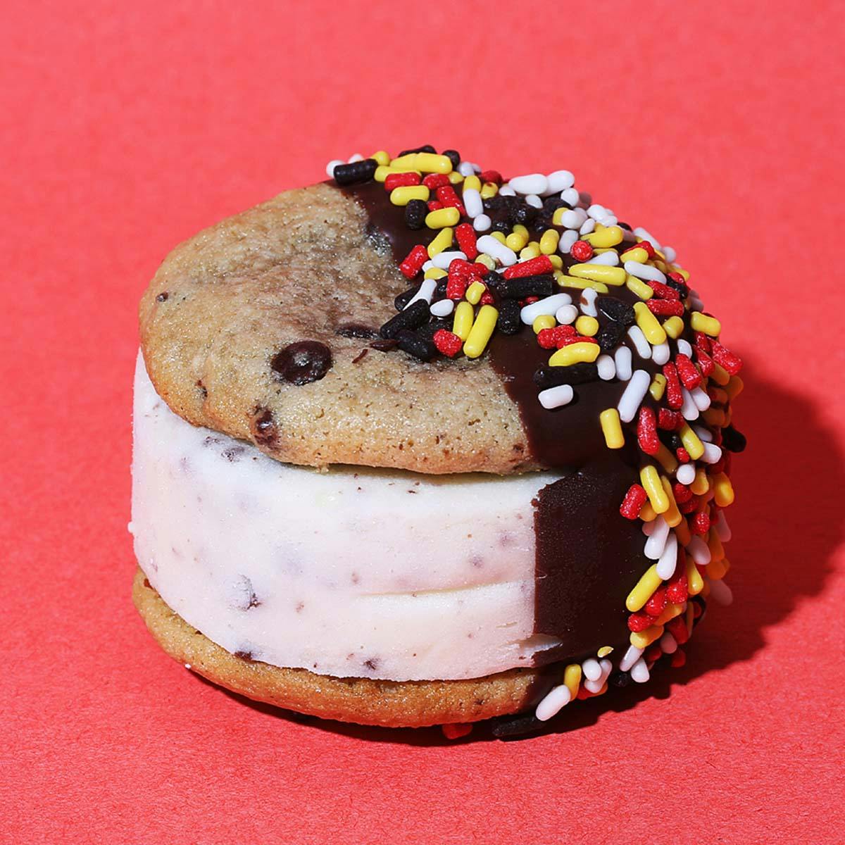 Gluten-Free Spicy "Hot Rod" Ice Cream Sandwiches - 12 Pack by Davey's Ice Cream - Alternate image 1