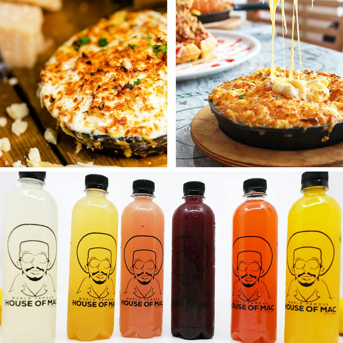 Signature Mac & Cheese + Lemonade Sampler for 10-12 by World Famous House of Mac