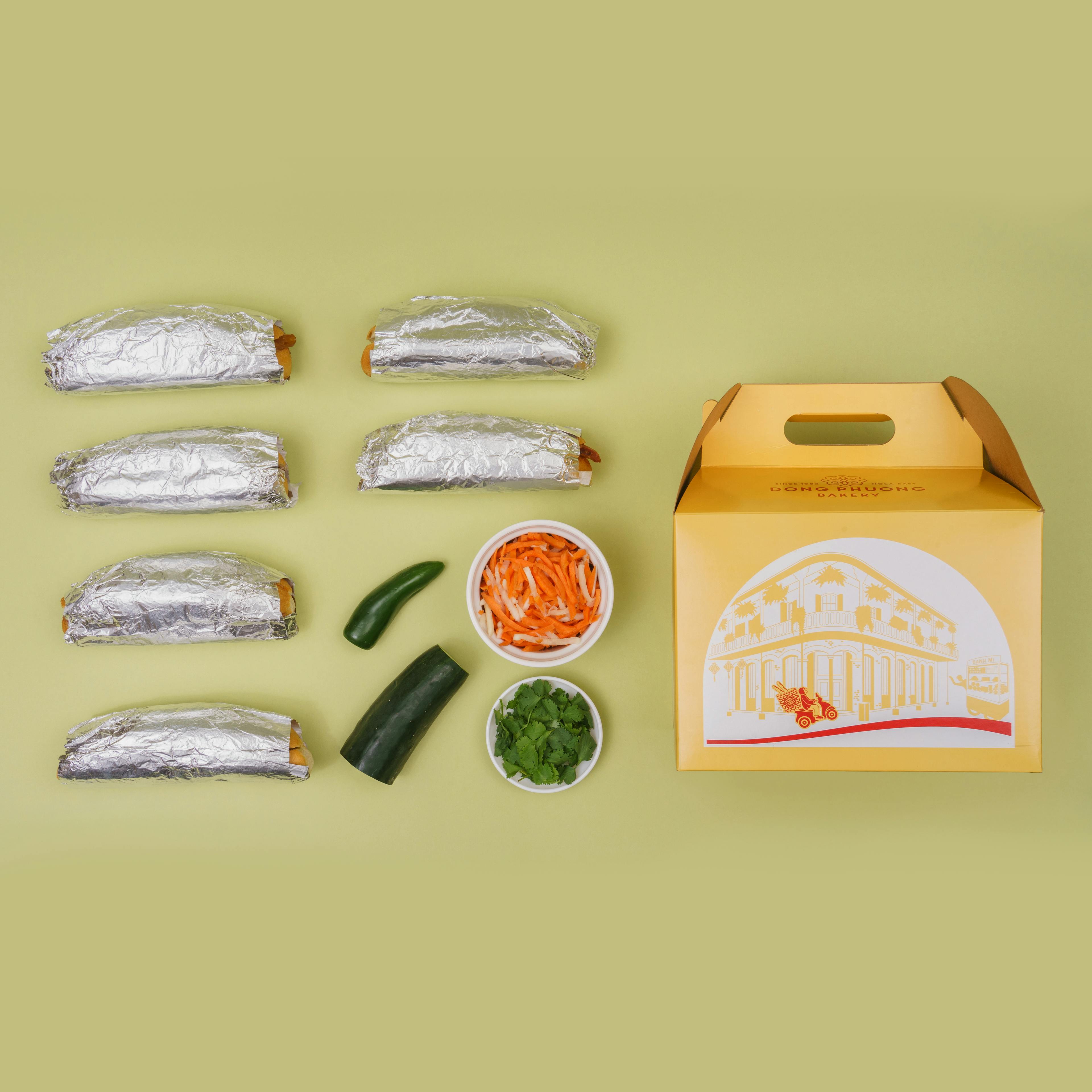 Grilled Pork Bánh Mì Sandwich Kit - 6 Pack by Dong Phuong Bakery - Alternate image 1