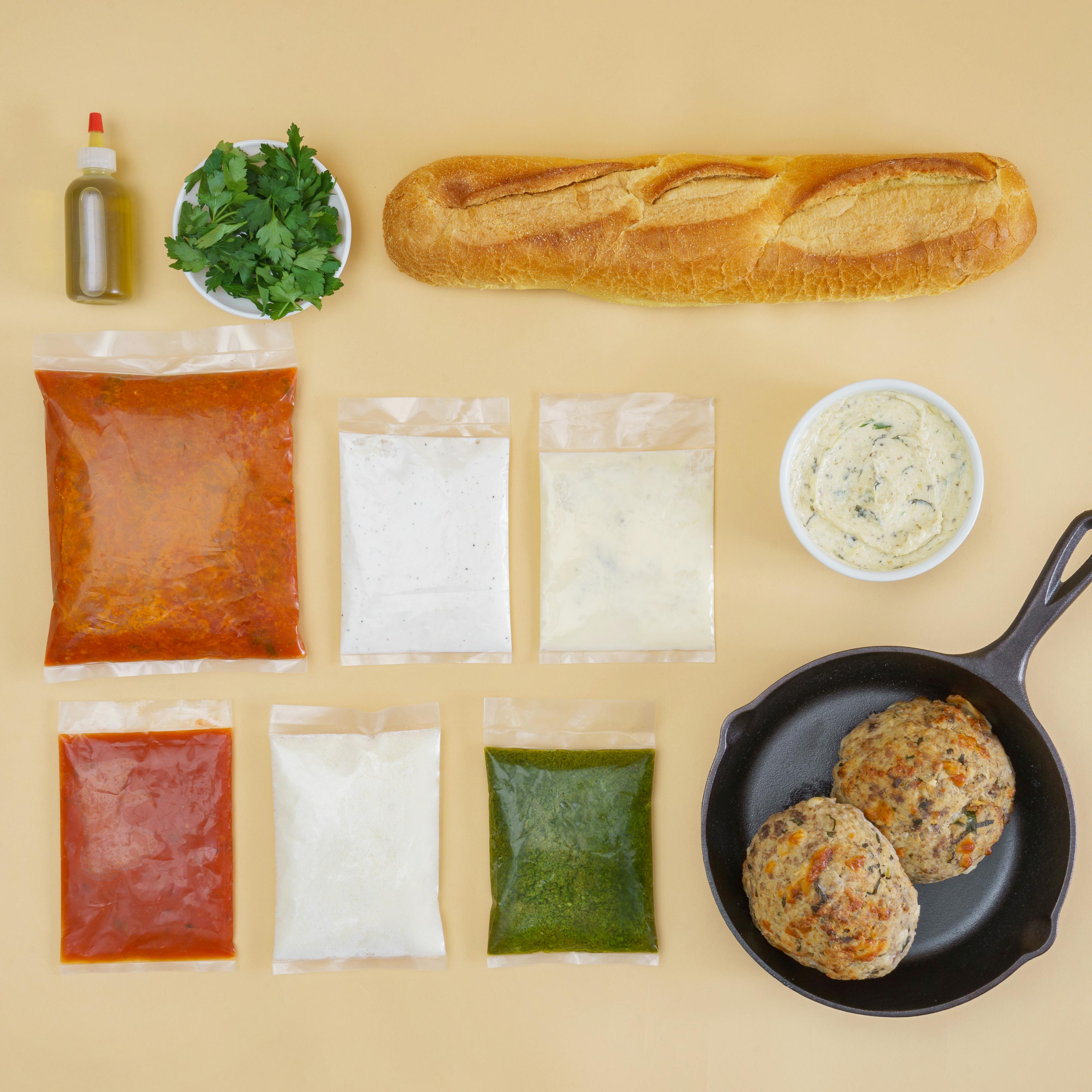 GIANT Wagyu Meatball and Garlic Bread for 4-6 by LAVO - Alternate image 7