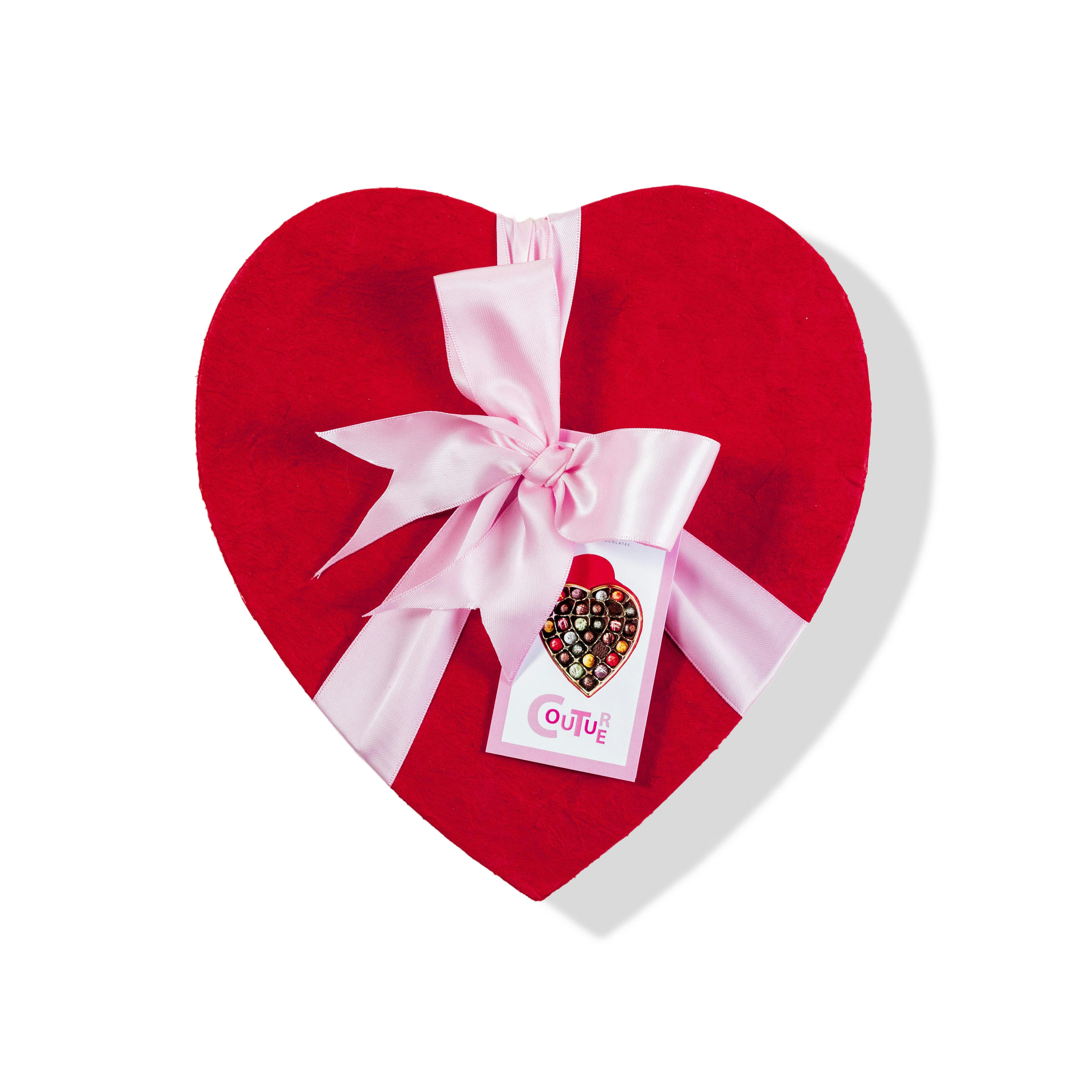 Heart Box Truffle + Bon Bon Assortment - 29 Piece by Knipschildt Chocolatier - Alternate image 2