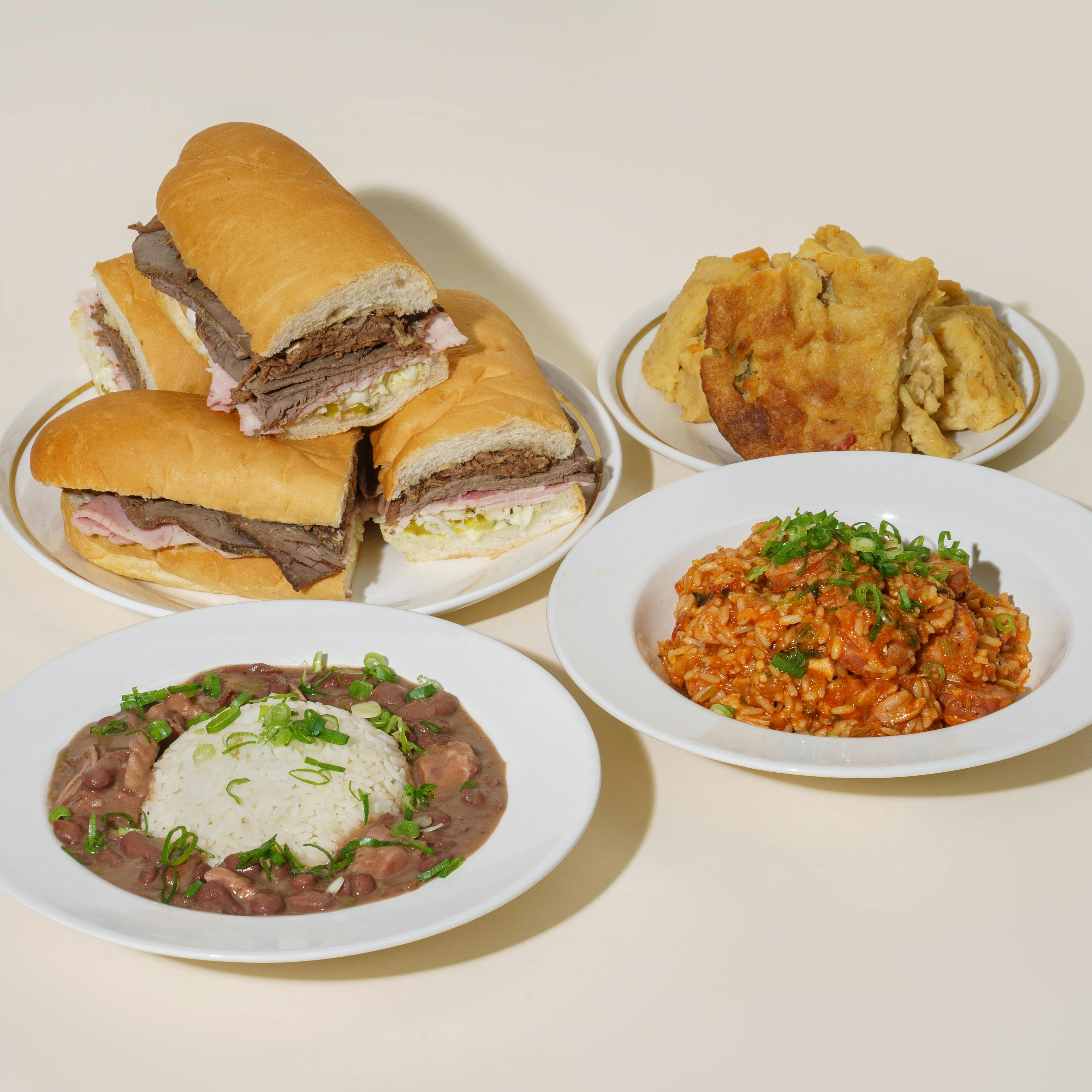 Family Favorites Po'Boy Dinner Kit for 4-6 by Mother's Restaurant