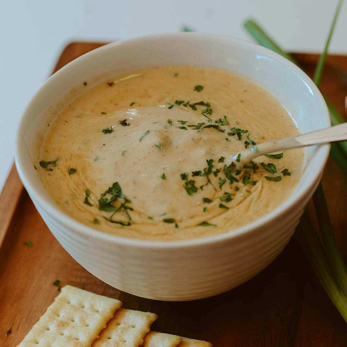 Cream of Crab Soup - 16oz by Angelina's Crab Cakes - Alternate image 1