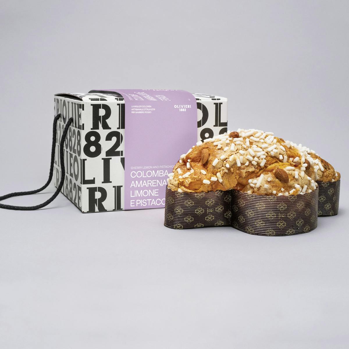 Sour Cherry Lemon & Pistachio Colomba by Olivieri 1882 - Alternate image 3