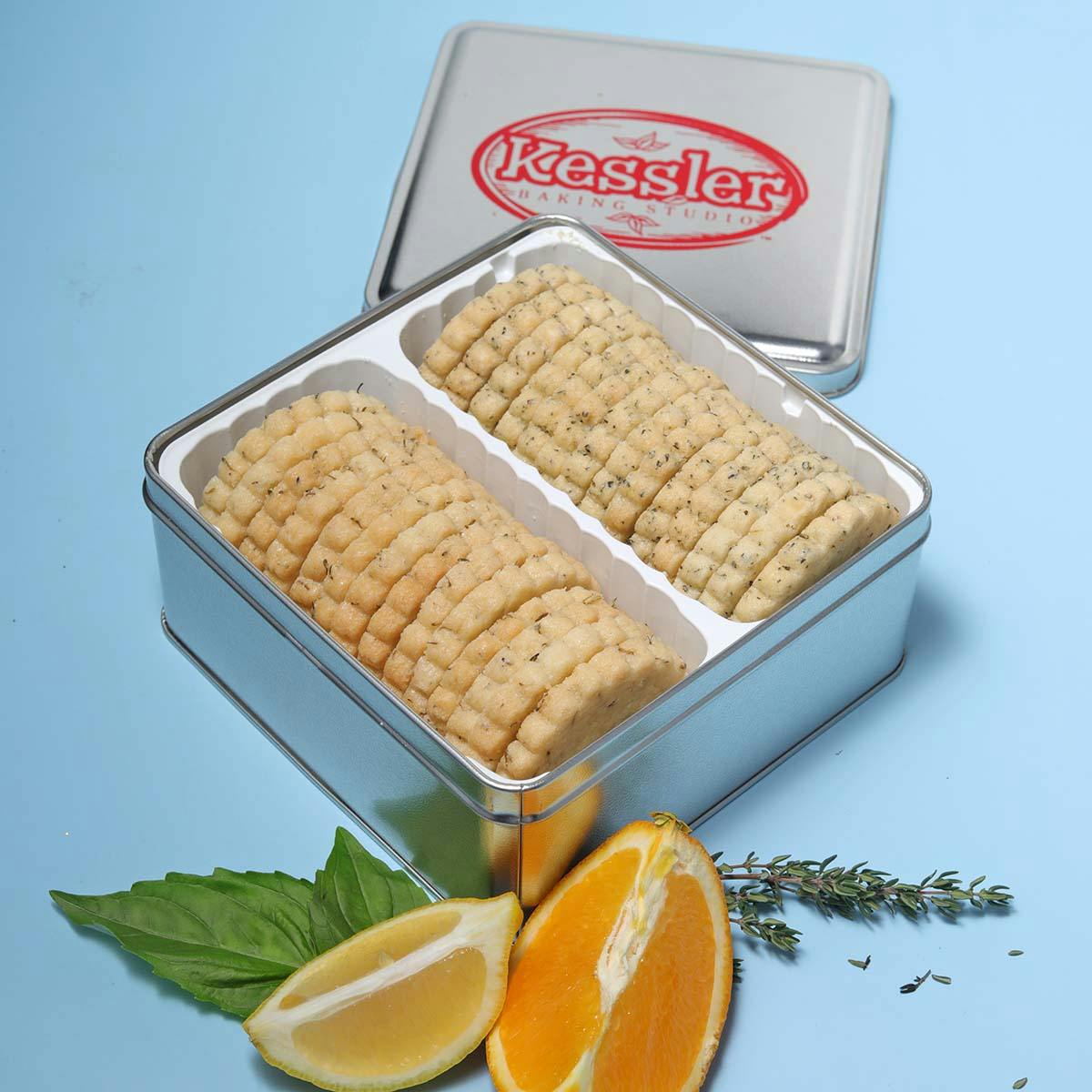 Mini Herb Shortbread Sampler - 28 Pack by Kessler Baking Studio - Alternate image 1