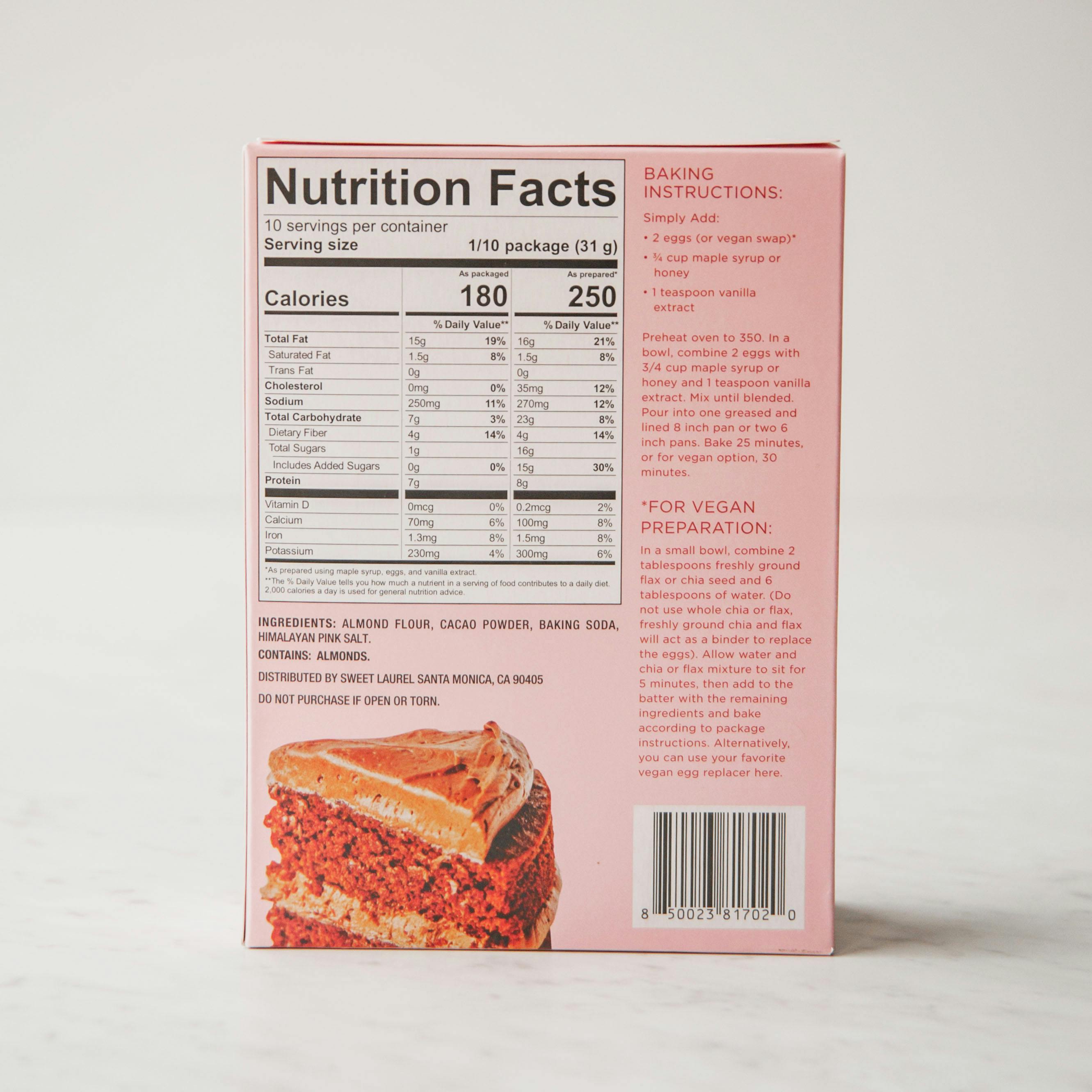 Paleo Chocolate Cake Mix by Sweet Laurel Bakery - Alternate image 5