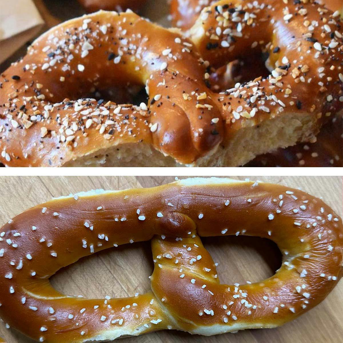 Philly Style Soft Pretzels Combo + Mustard - 8 Pack by Shappy Pretzel Co.