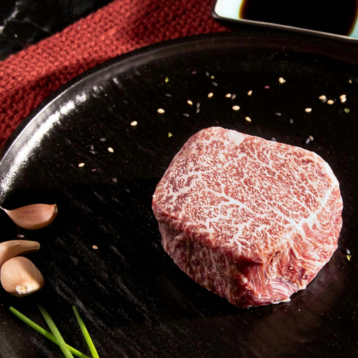 A5 Japanese Wagyu Filet Mignon Tour - 4 Pack by Holy Grail Steak Co. - Alternate image 1