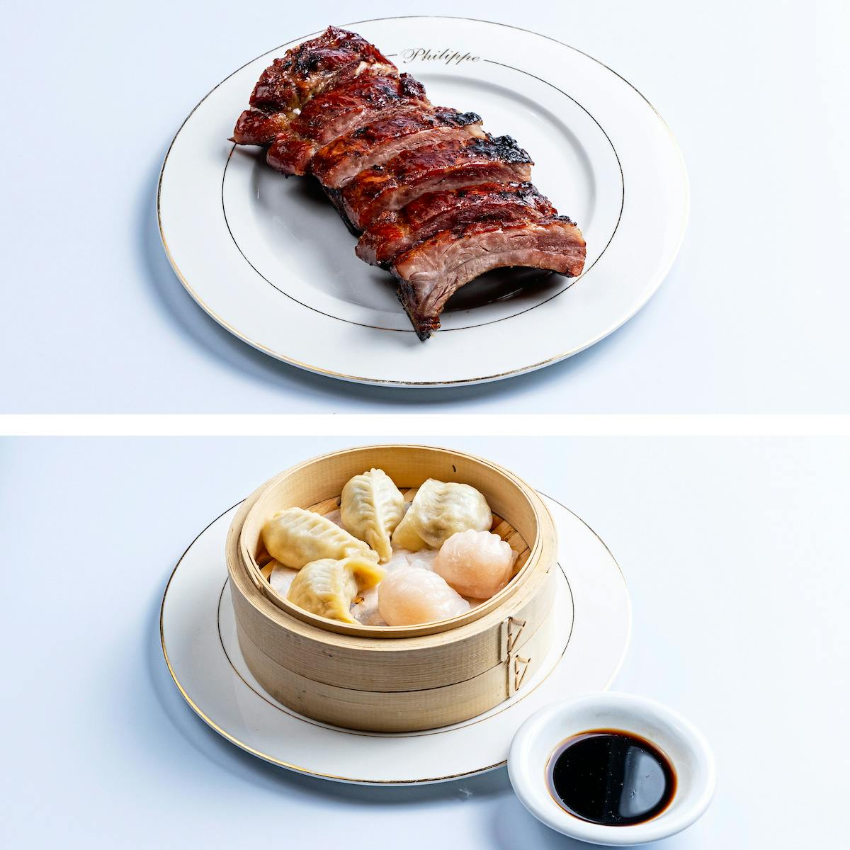 Pork Spare Ribs + Dumplings Combo for 3-4 by Philippe Chow